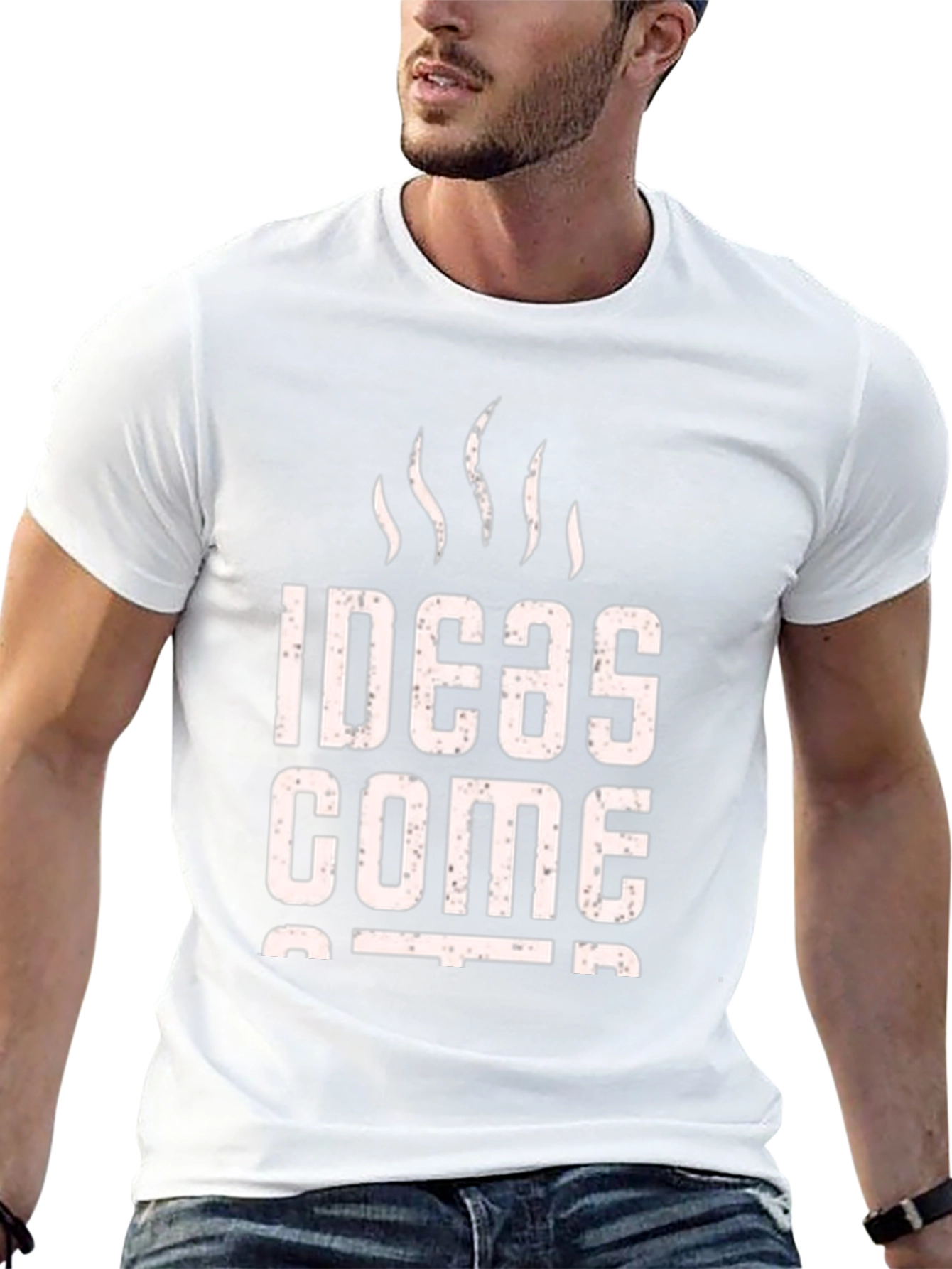 Ideas Come Better BBQ Mens Black T-Shirt