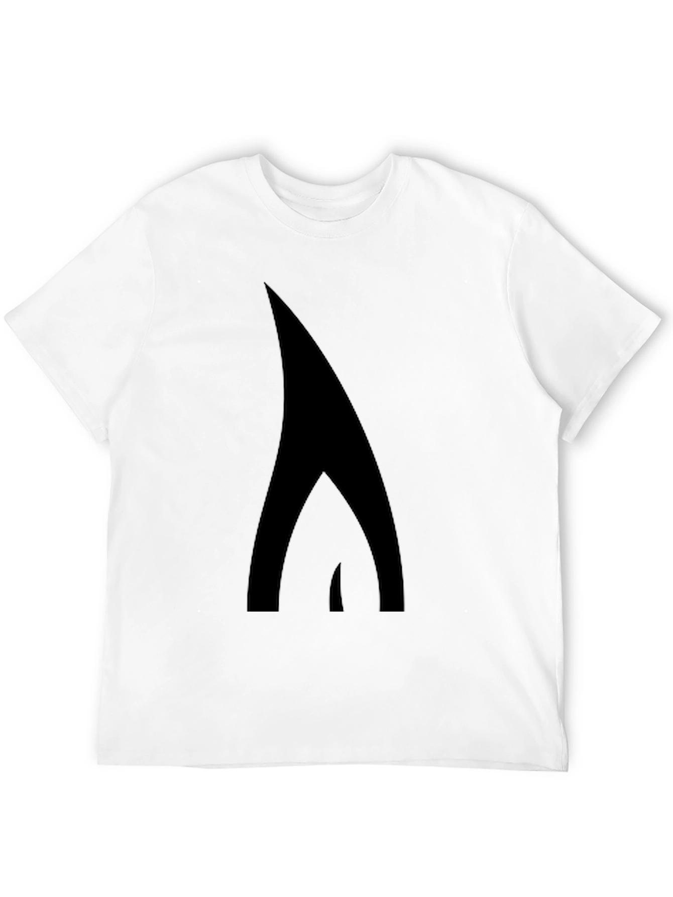 Stylish Black Graphic Tee - Modern Design