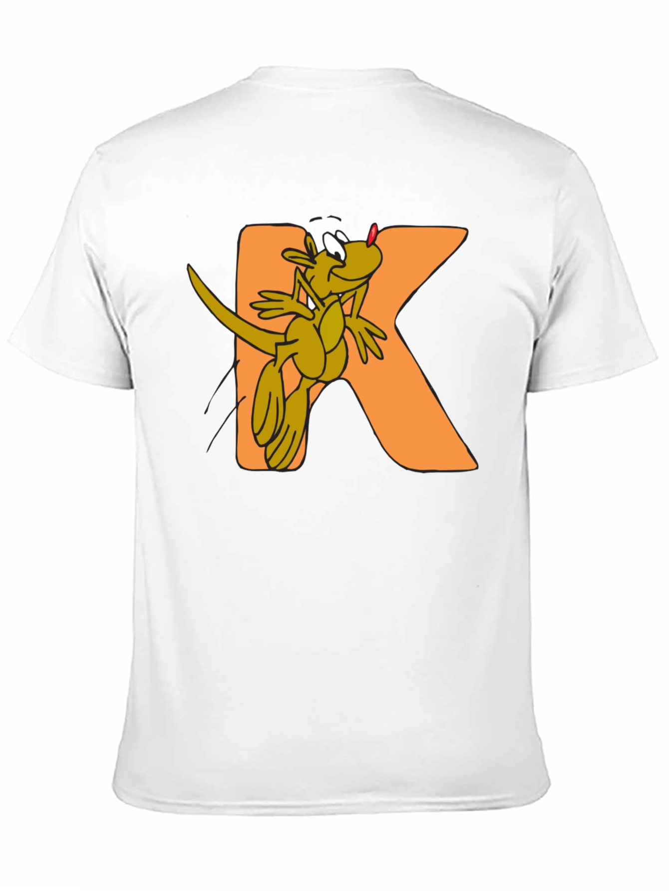 Kangaroo Kidz Black Cotton Graphic Tee