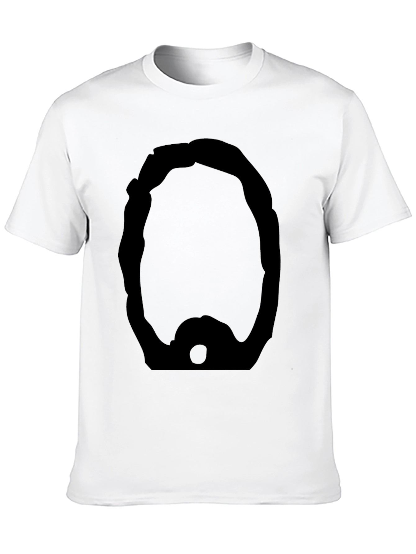 Mens Graphic Tee - Bold Mask Design