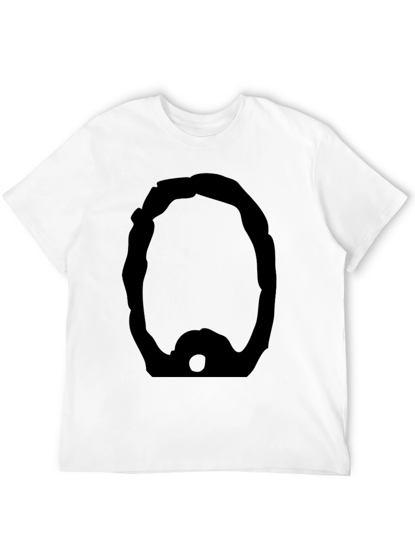 Mens Graphic Tee - Bold Mask Design
