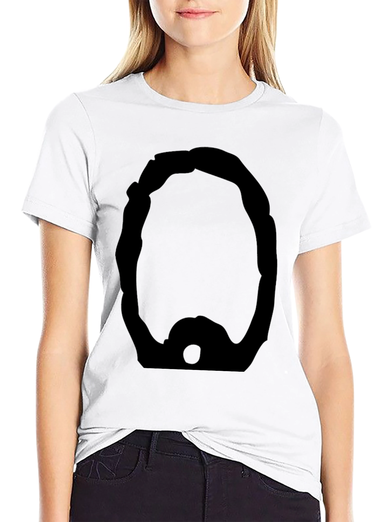 Mens Graphic Tee - Bold Mask Design