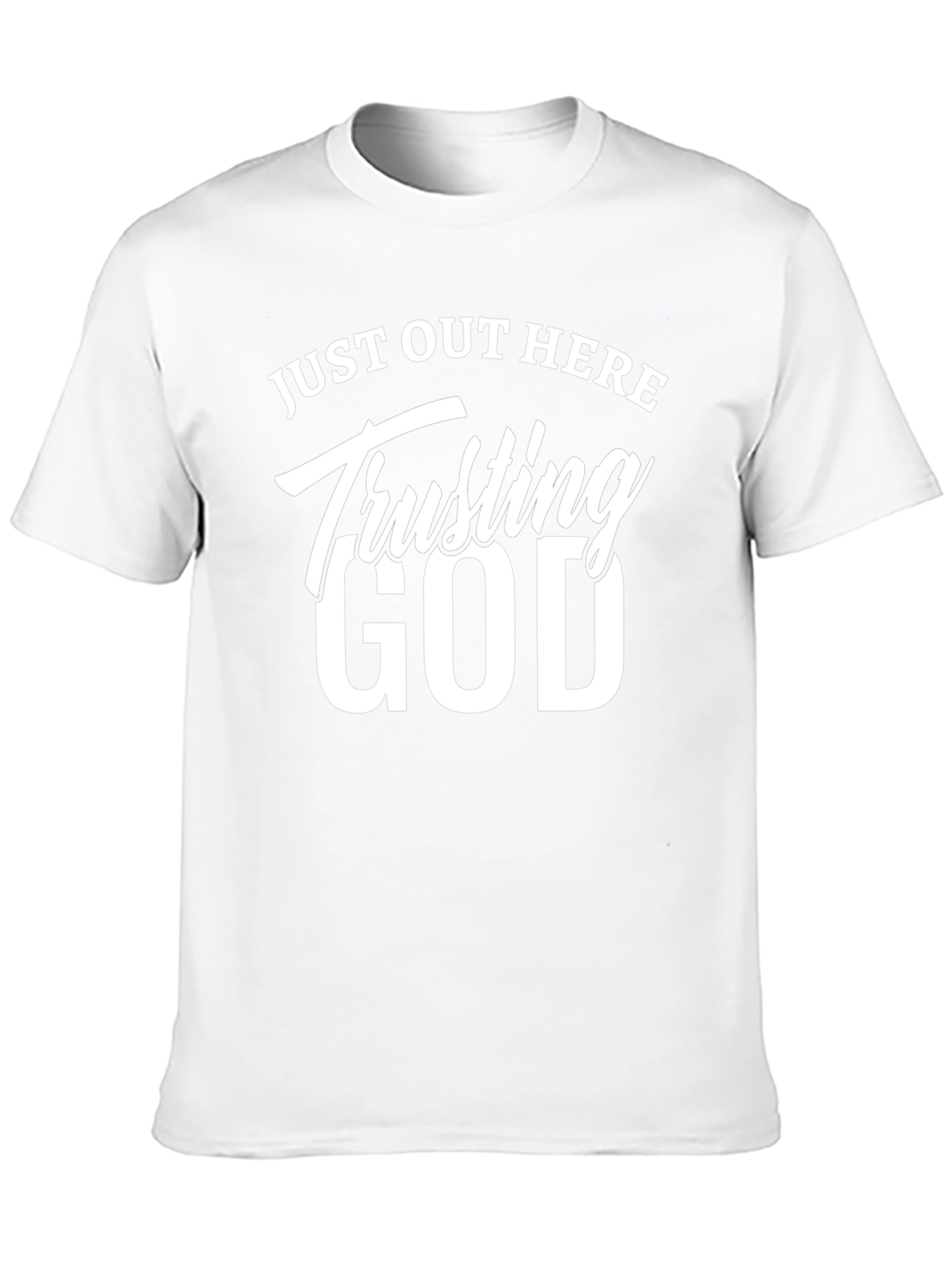 Trusting God Black T-Shirt