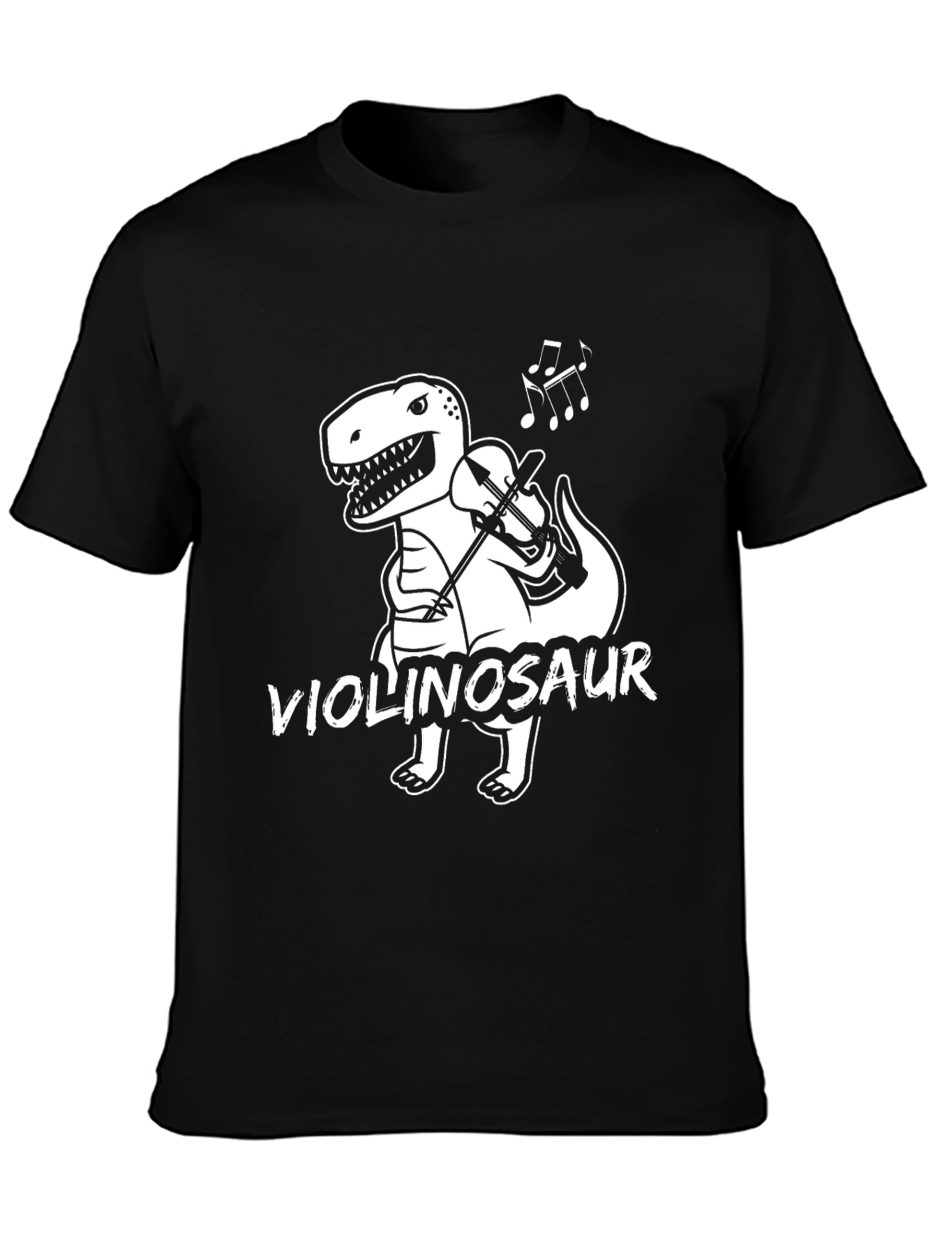 Violinosaur T-Shirt - Musical Dinosaur Tee