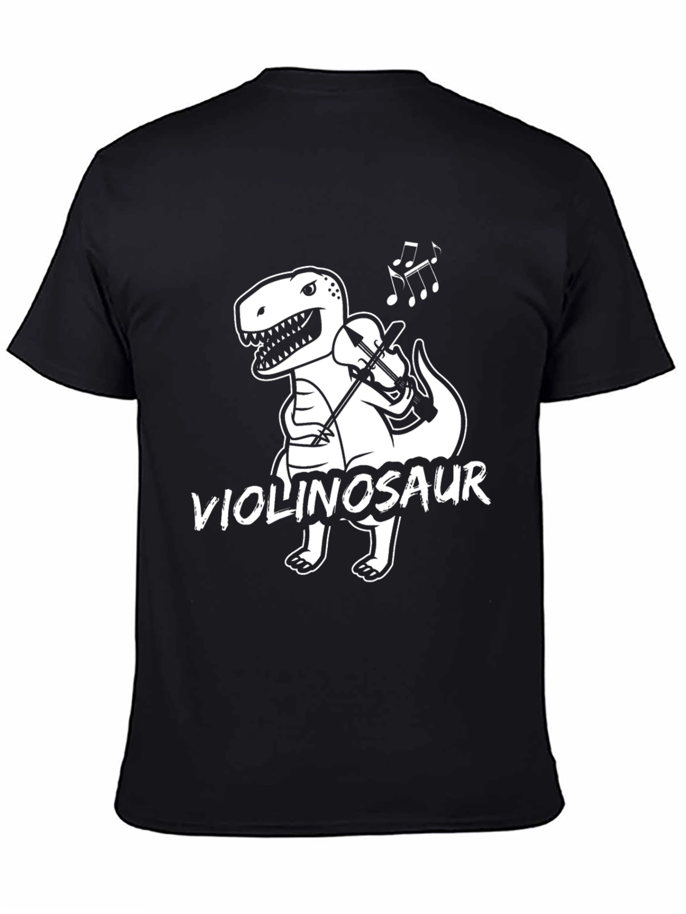 Violinosaur T-Shirt - Musical Dinosaur Tee