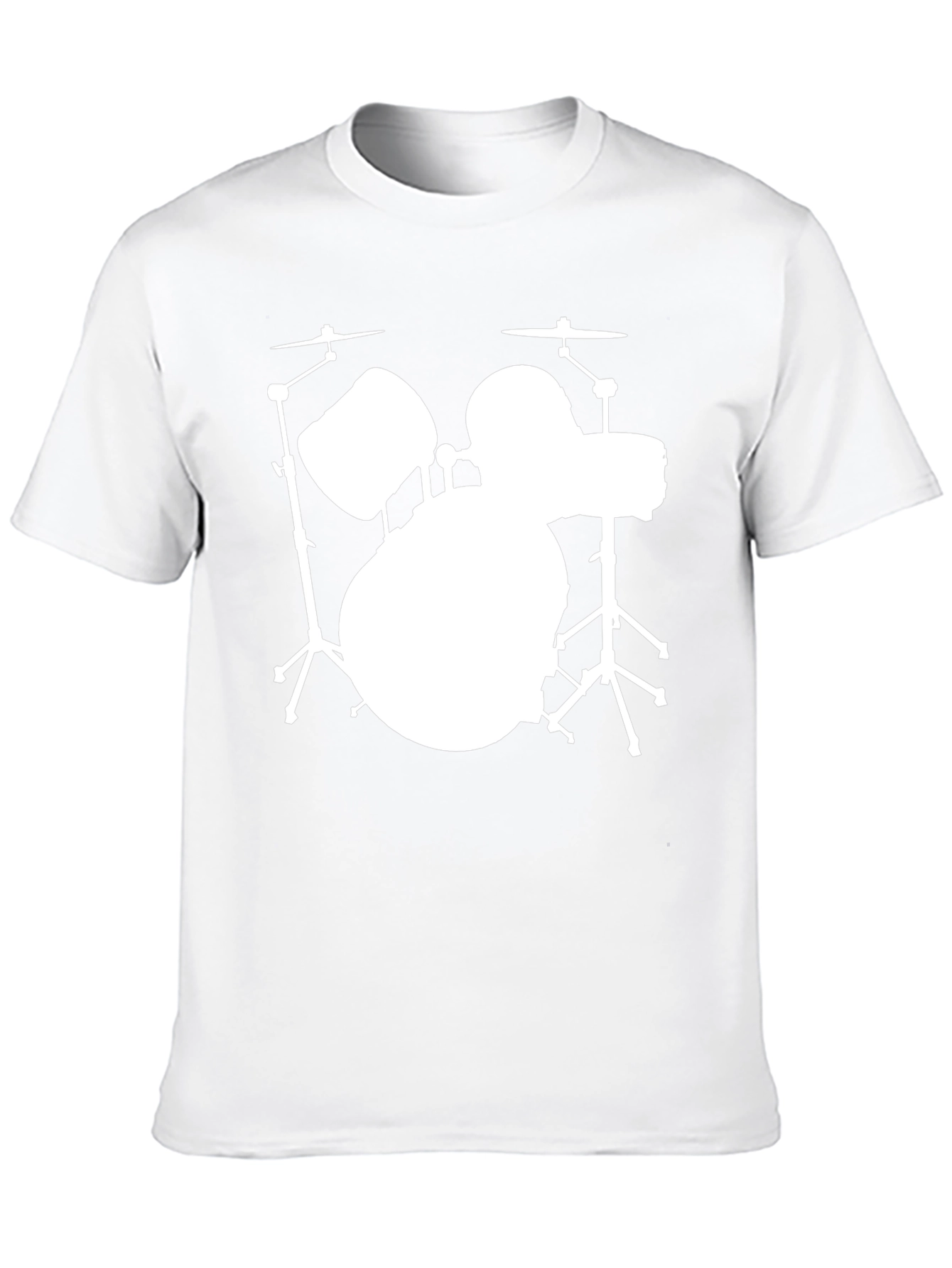 Drum Set Silhouette T-Shirt