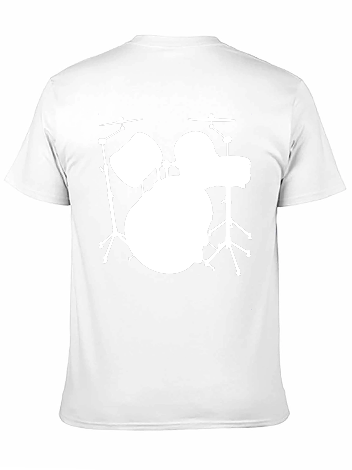 Drum Set Silhouette T-Shirt