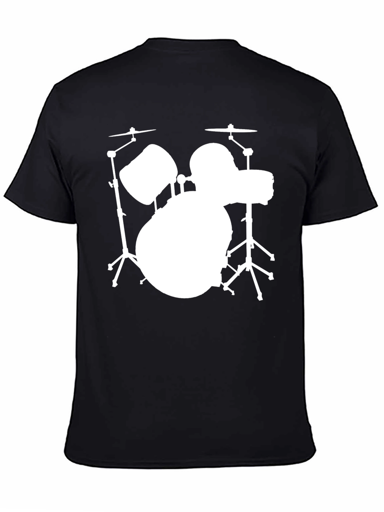 Drum Set Silhouette T-Shirt