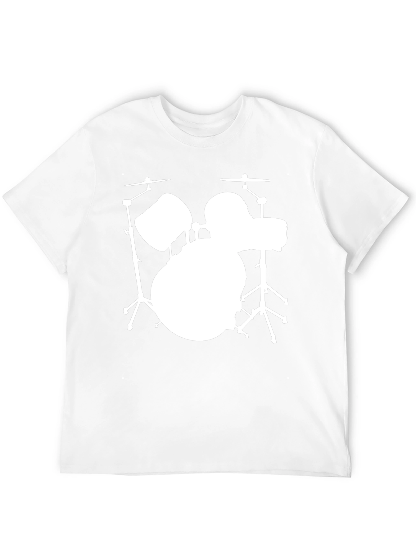 Drum Set Silhouette T-Shirt