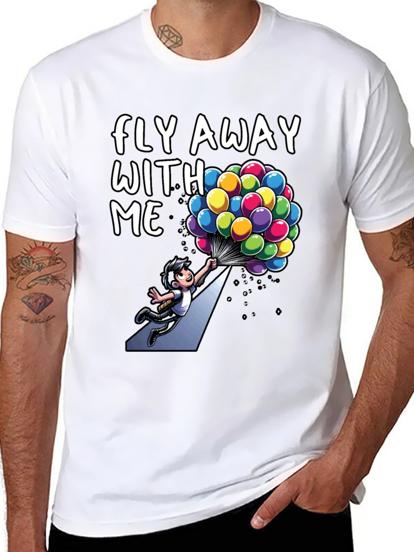 Fly Away With Me Graphic Tee