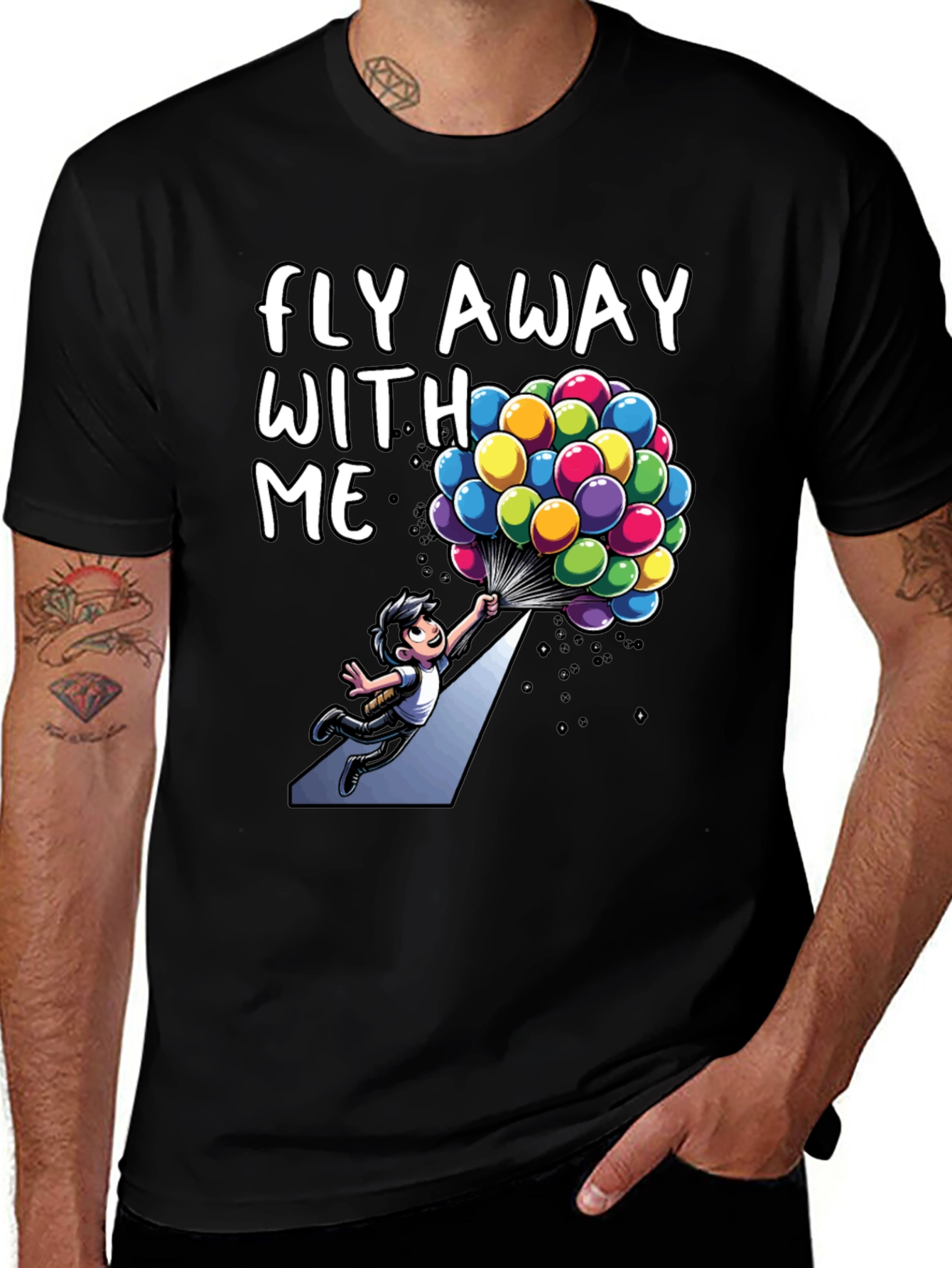 Fly Away With Me Graphic Tee