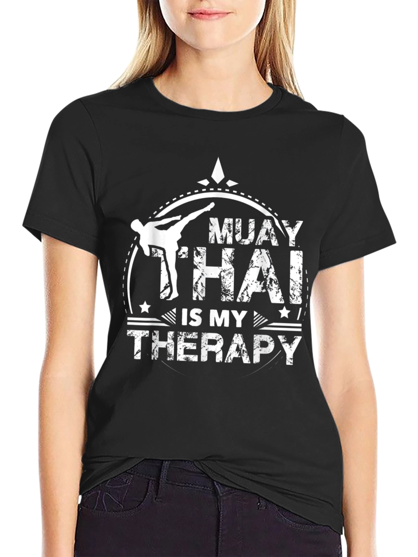 Muay Thai is My Therapy Graphic Tee