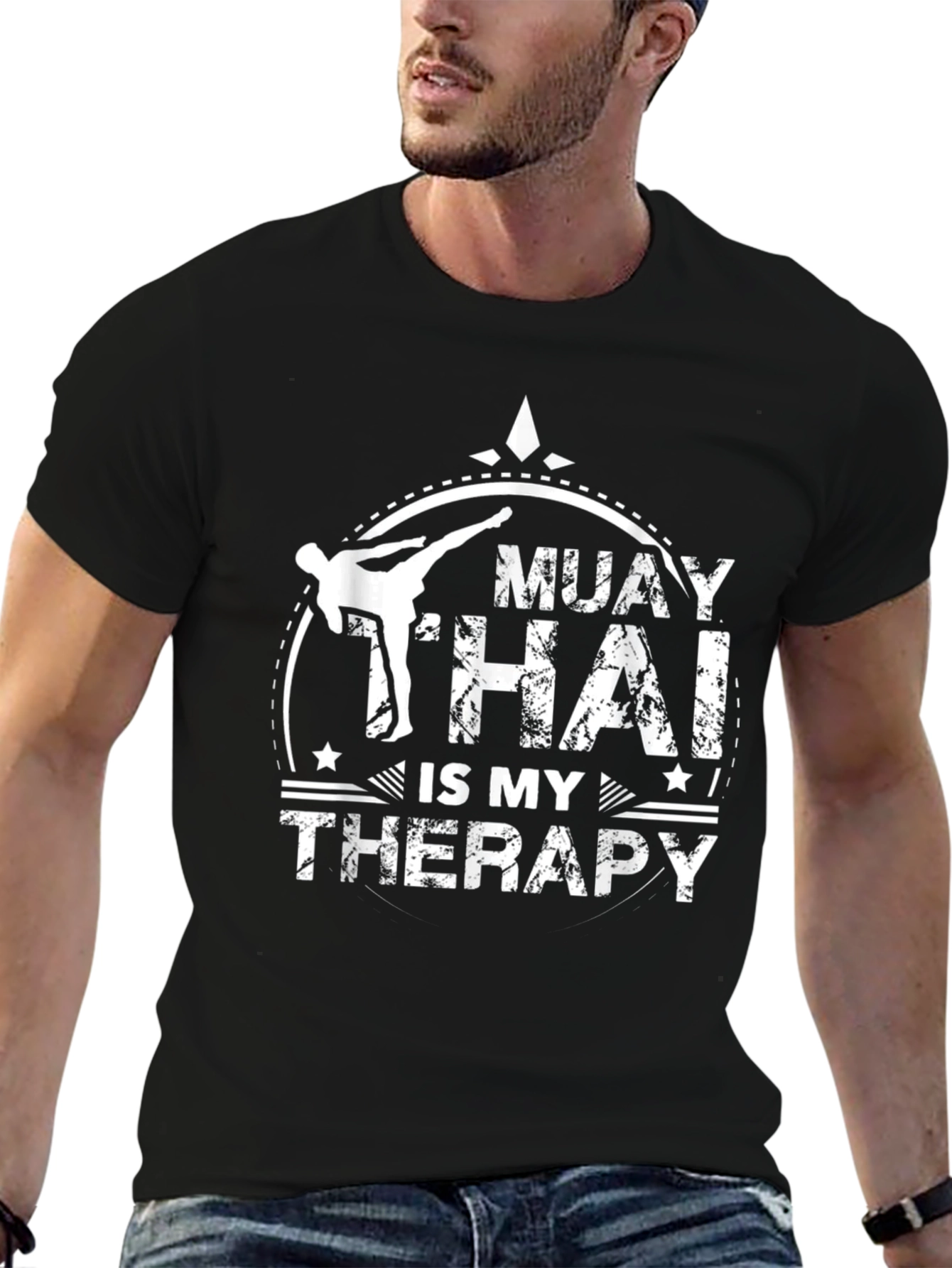 Muay Thai is My Therapy Graphic Tee