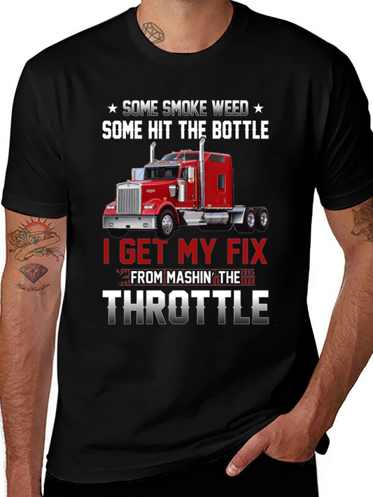 Some Smoke Weed Trucker T-Shirt