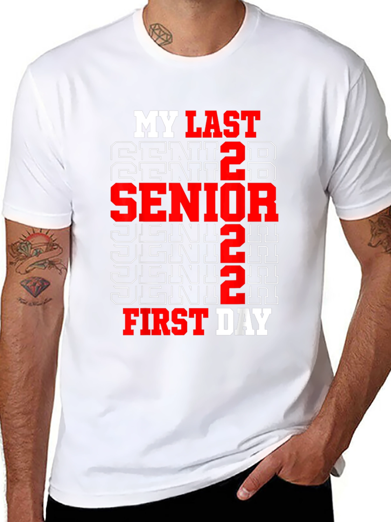 Senior 2022 Last First Day T-Shirt