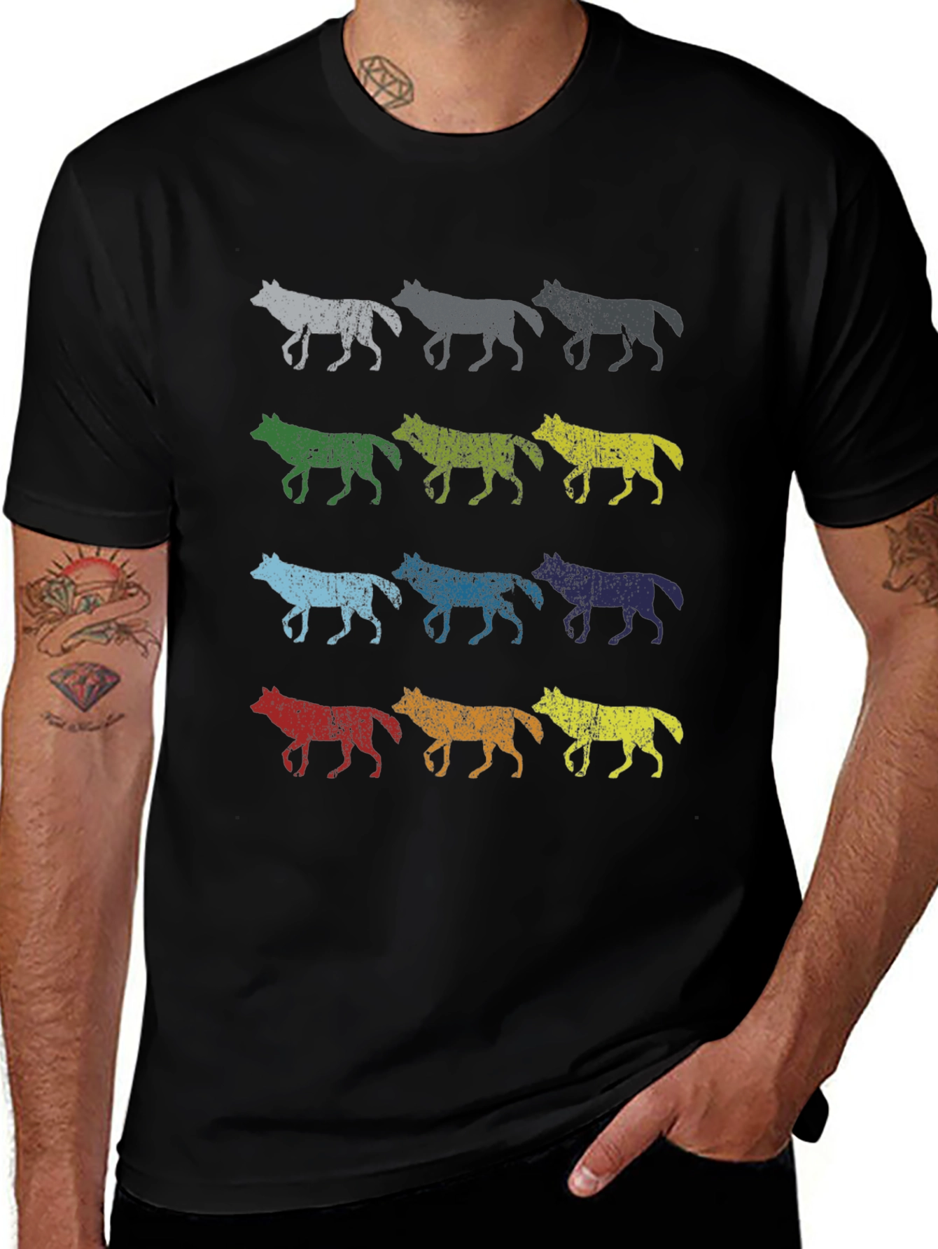 Wolf Pack Graphic Tee