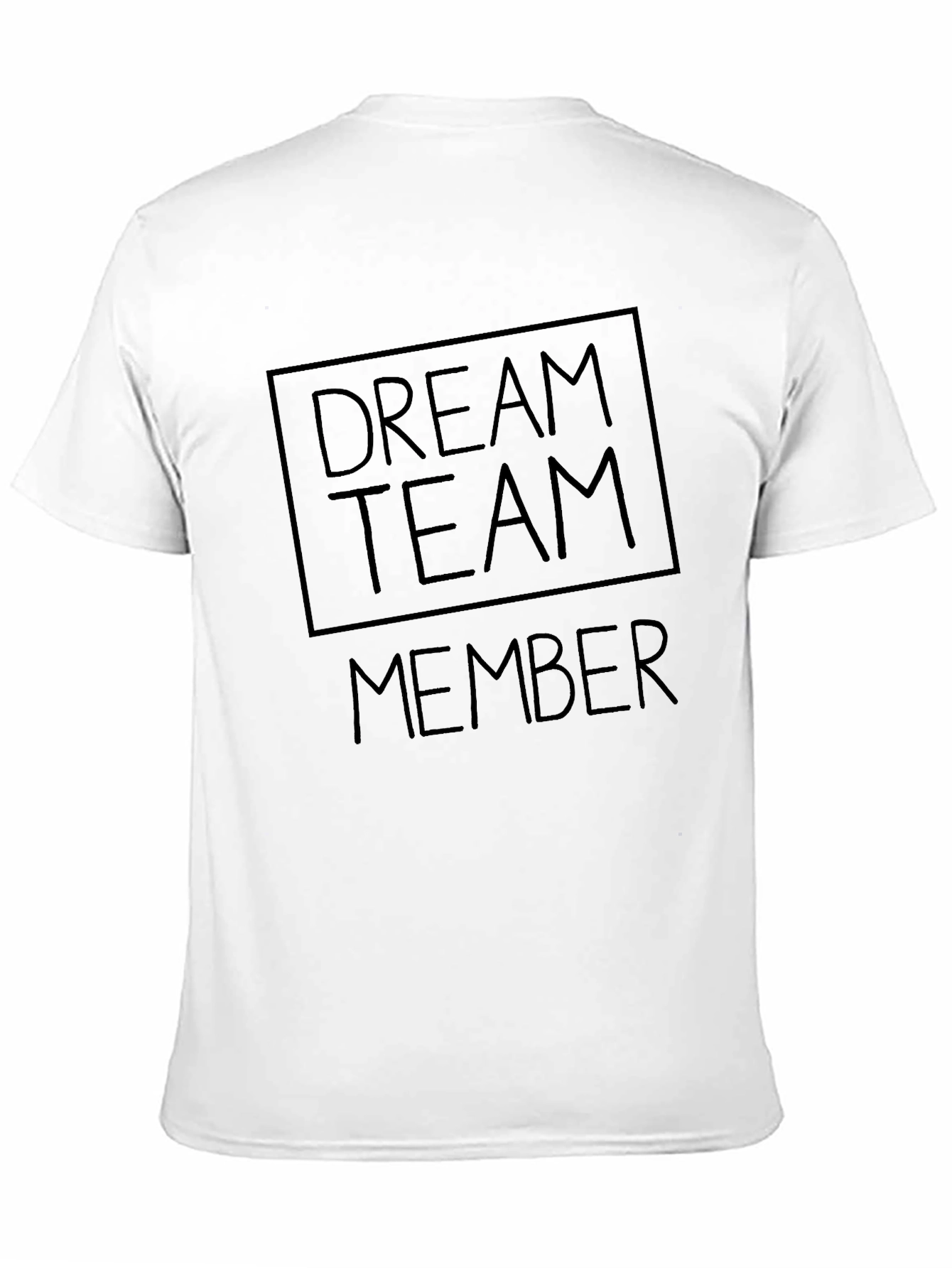 Dream Team Member Graphic Black T-Shirt