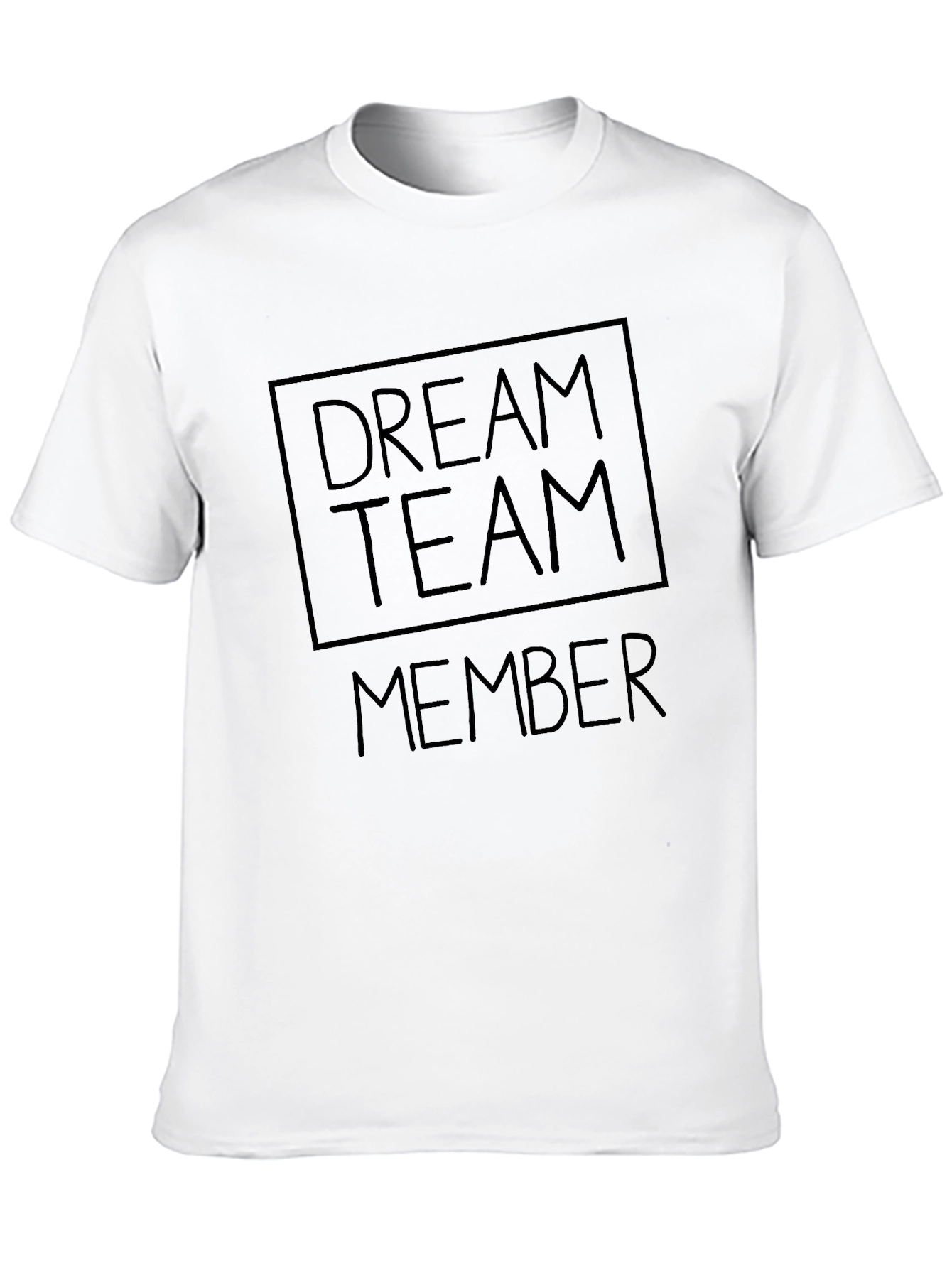 Dream Team Member Graphic Black T-Shirt