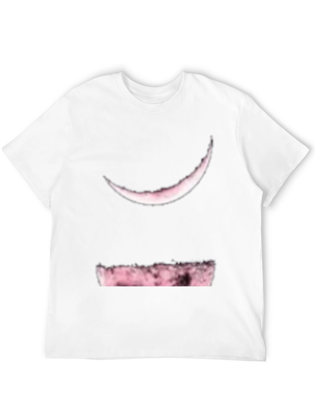 Moon Phase Graphic Tee - Soft Black Cotton Blend
