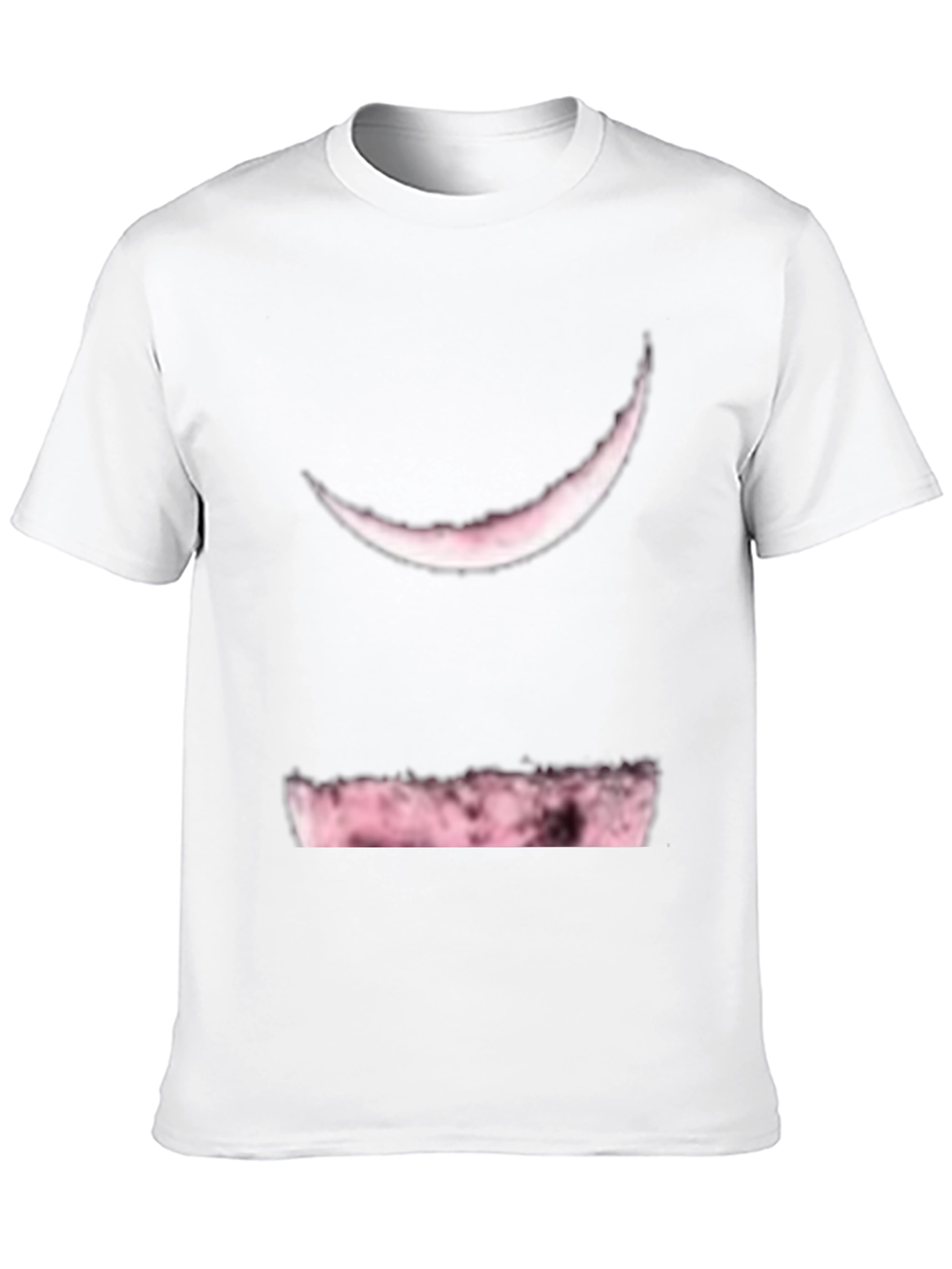 Moon Phase Graphic Tee - Soft Black Cotton Blend