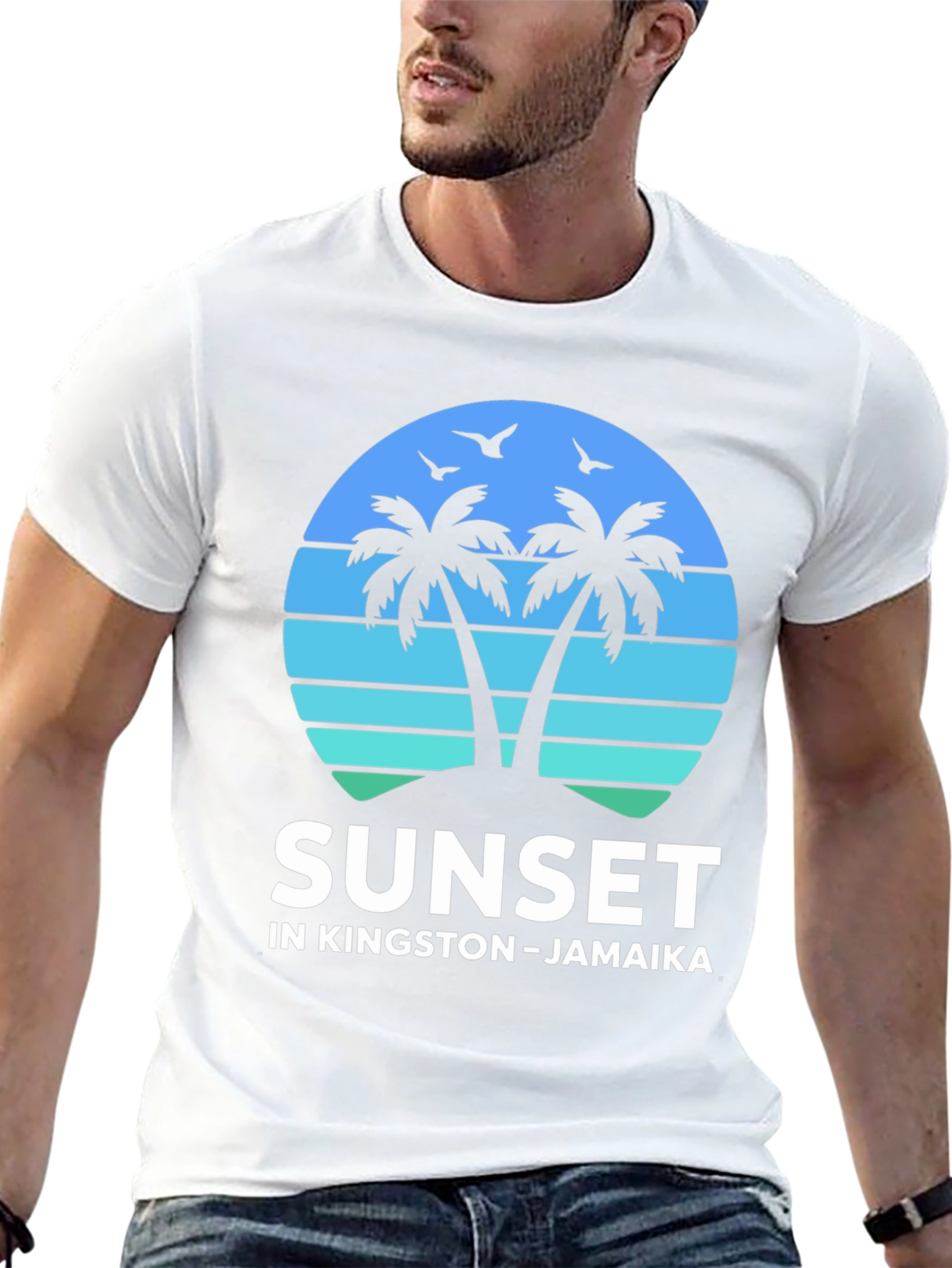 Sunset in Kingston Jamaica T-Shirt
