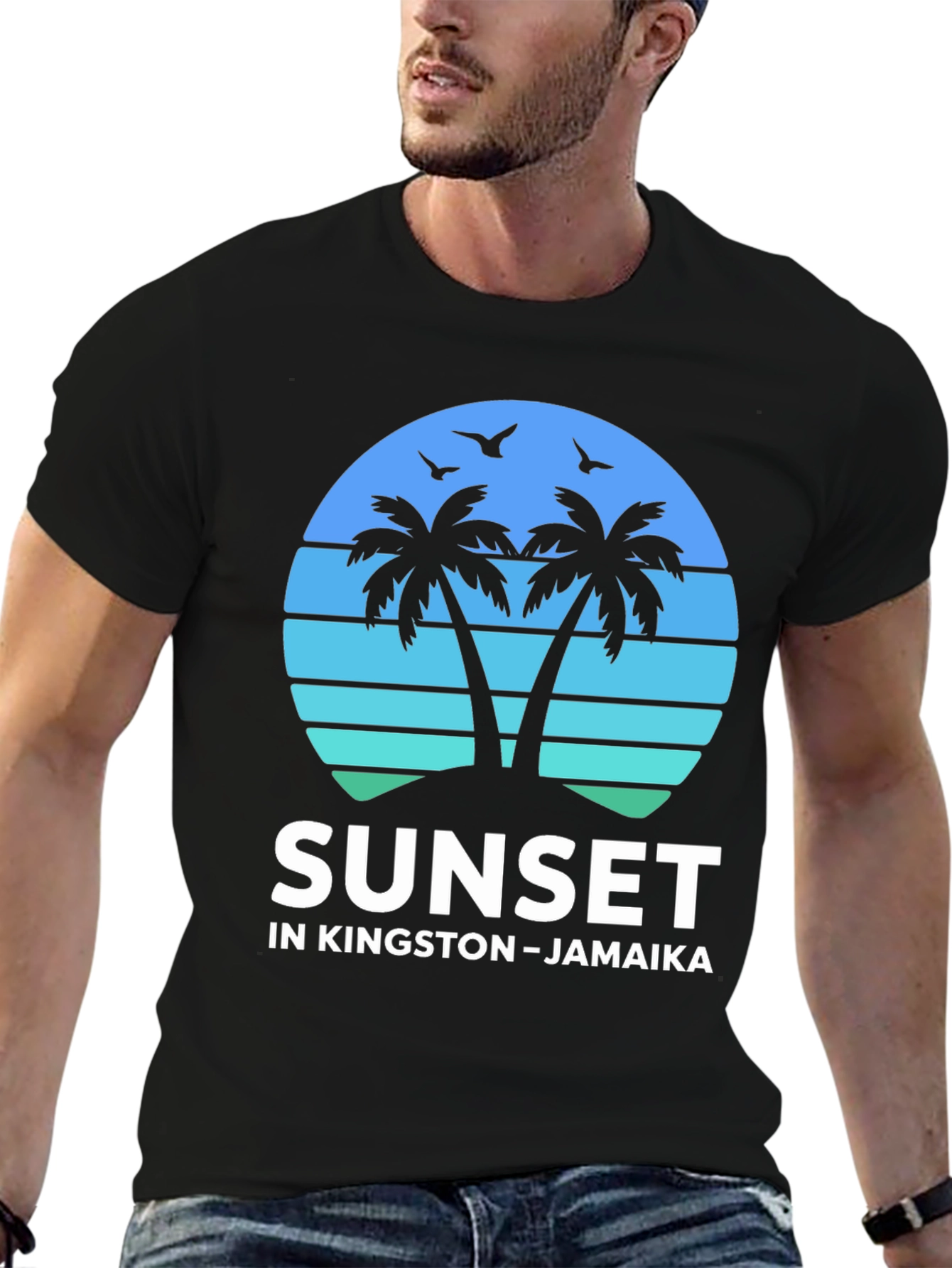 Sunset in Kingston Jamaica T-Shirt