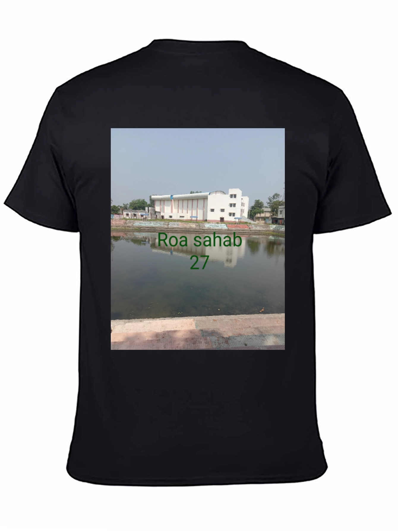 Building by the lake T-shirt