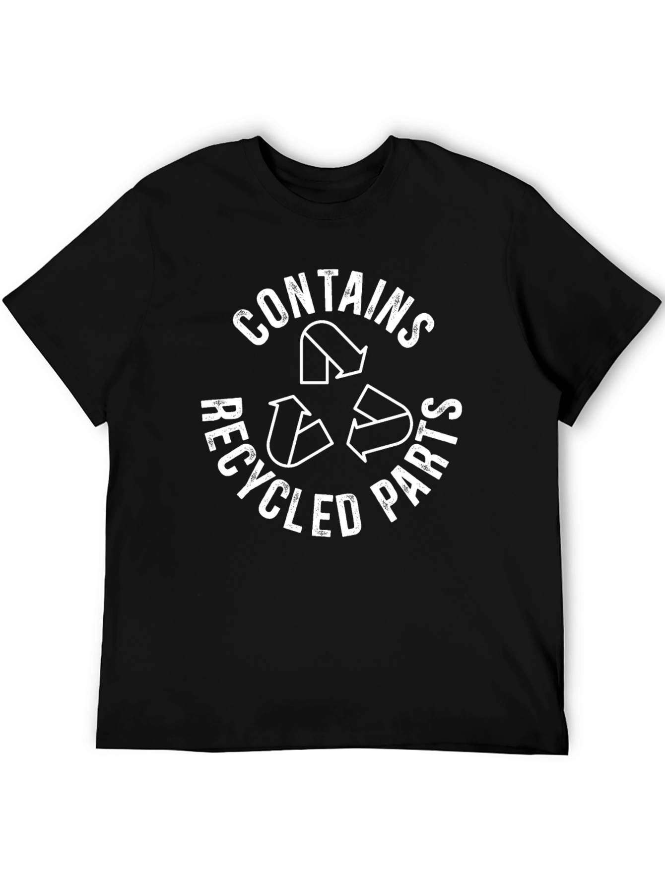 Contains Recycled Parts T-Shirt - Eco-Friendly