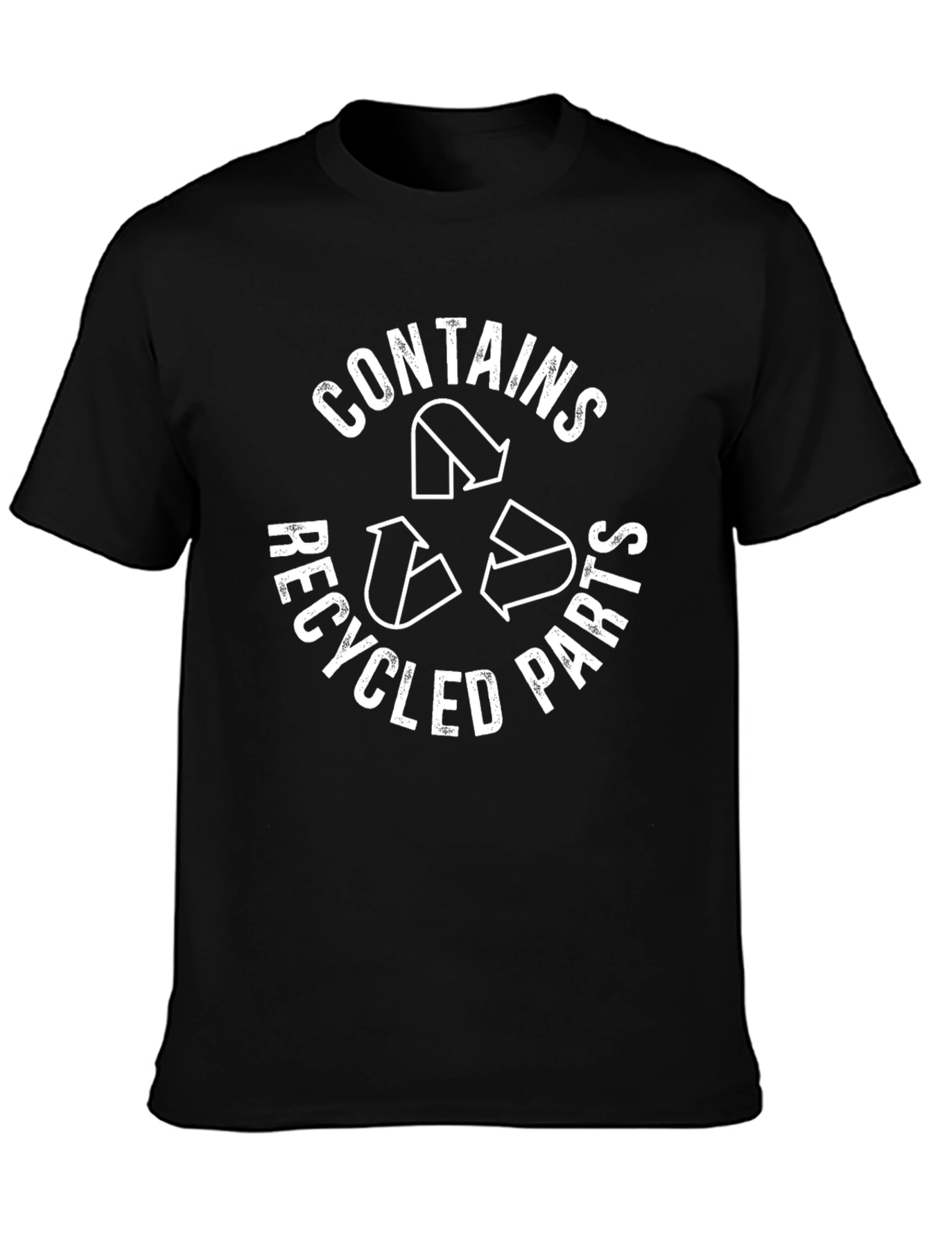 Contains Recycled Parts T-Shirt - Eco-Friendly