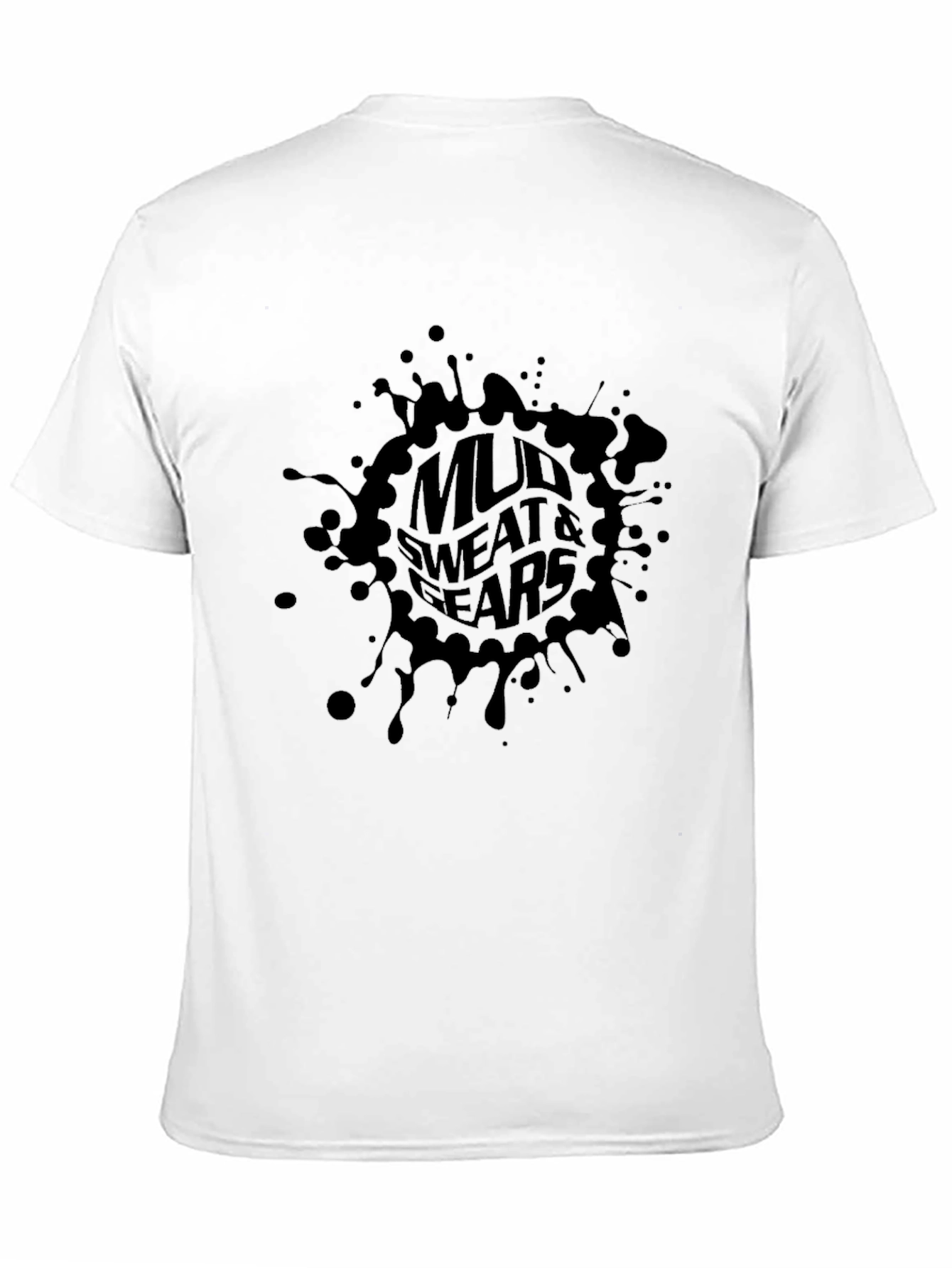 Mud Sweat & Fears Black Graphic T-Shirt