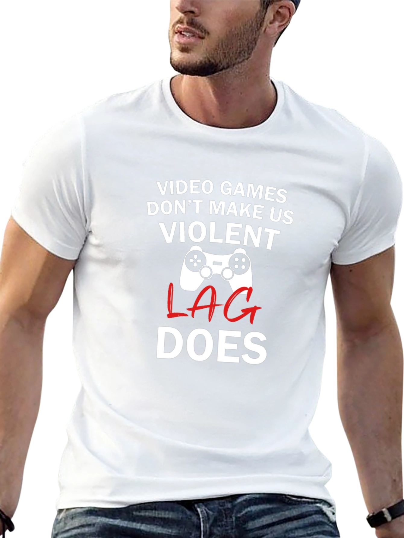Gamer Humor T-Shirt - Video Games Lag