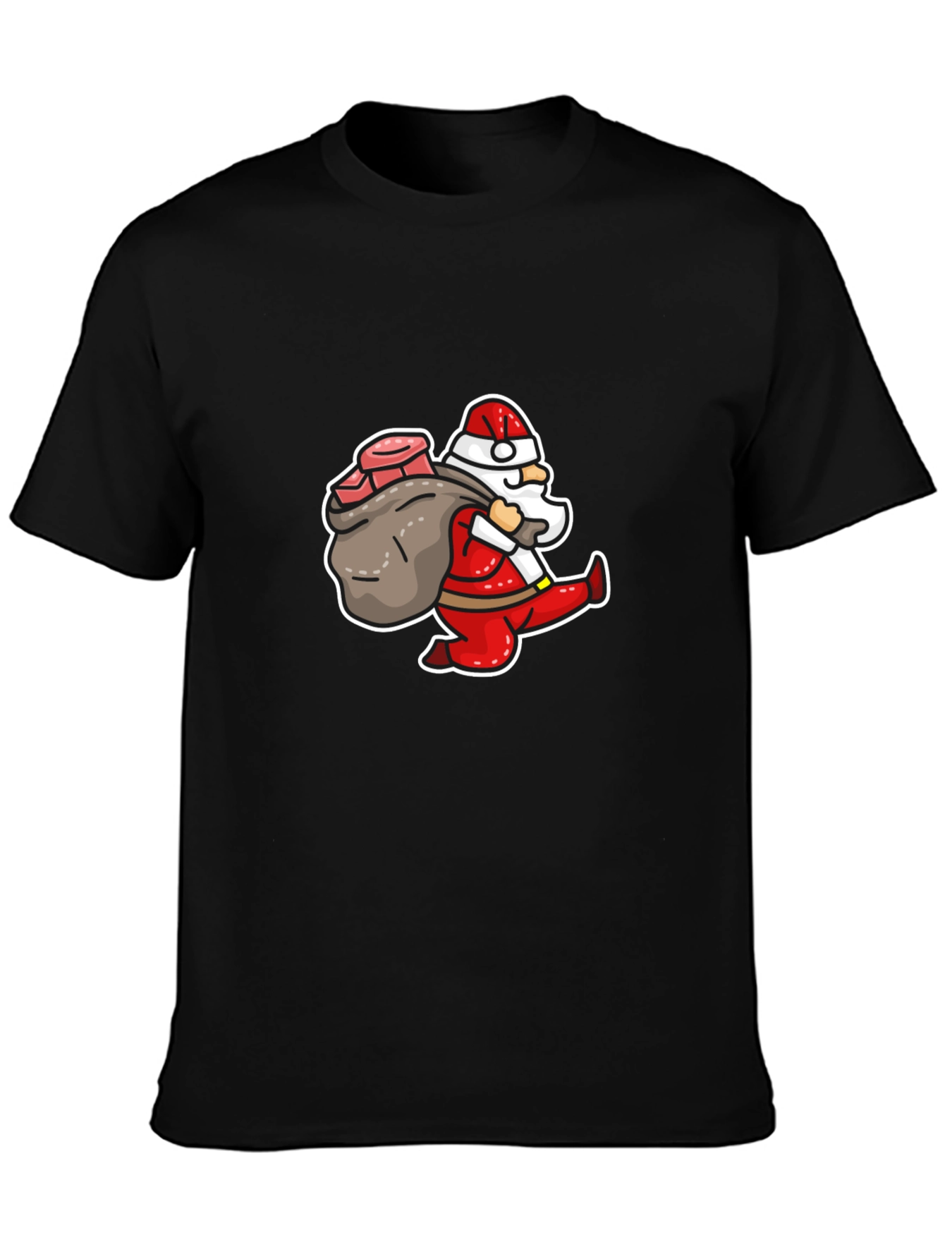 Santa Sack T-Shirt - Holiday Graphic Tee