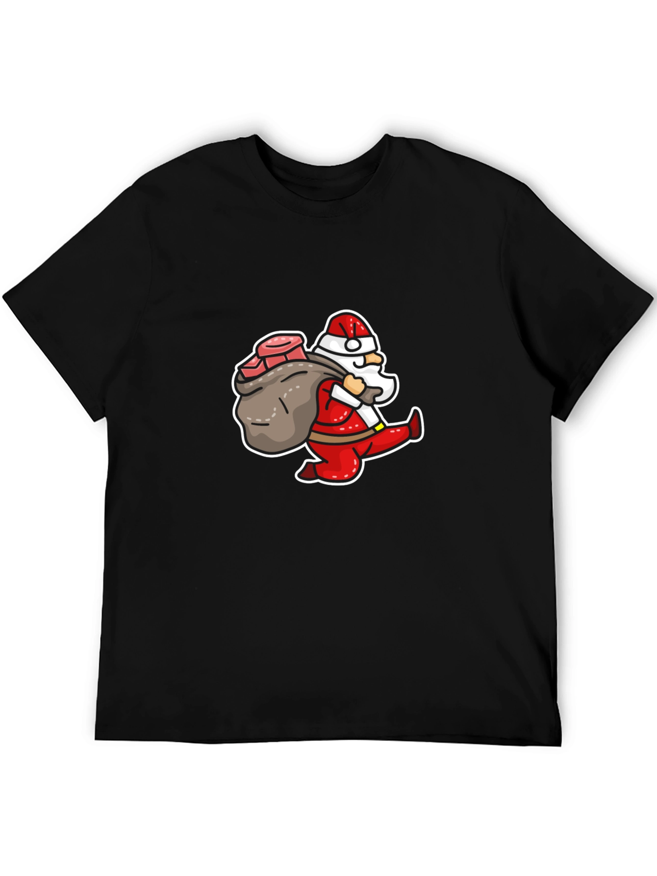 Santa Sack T-Shirt - Holiday Graphic Tee