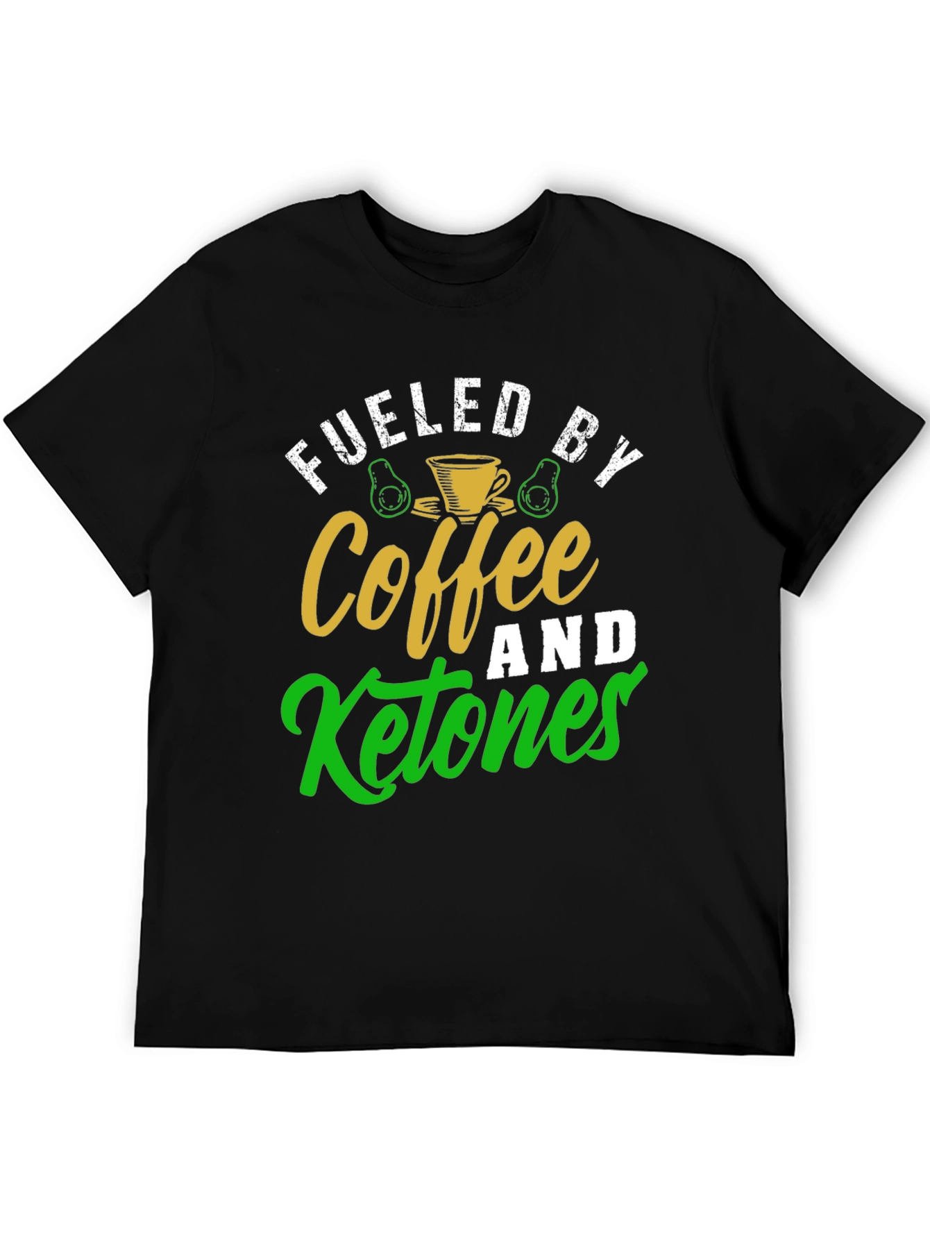 Fueled By Coffee and Ketones Graphic Tee