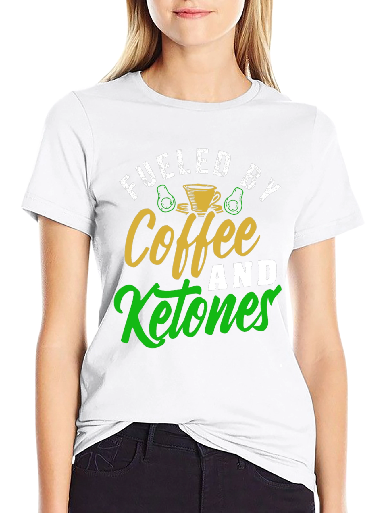 Fueled By Coffee and Ketones Graphic Tee