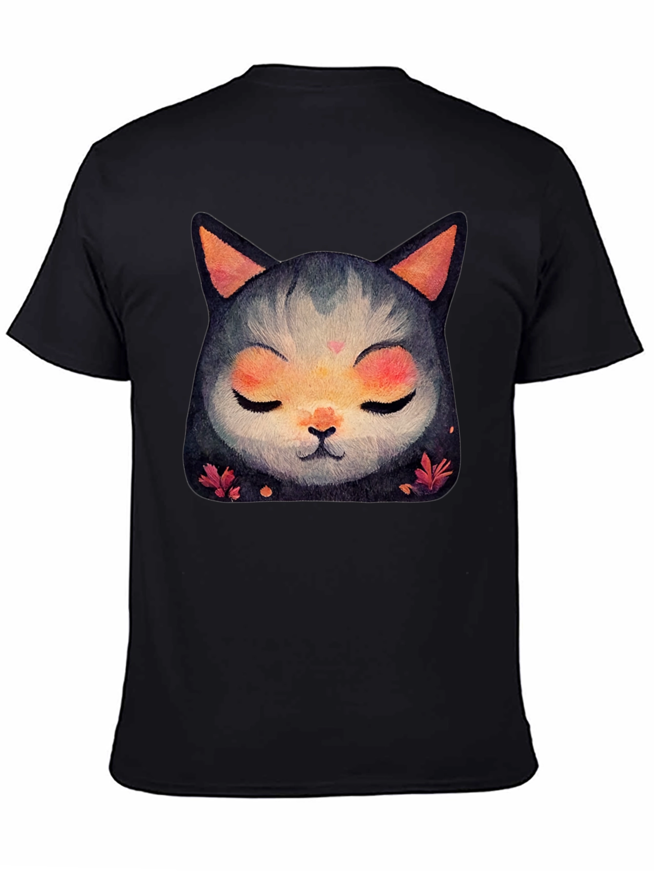Cute Cat Graphic Tee - Unisex Soft Cotton T-Shirt