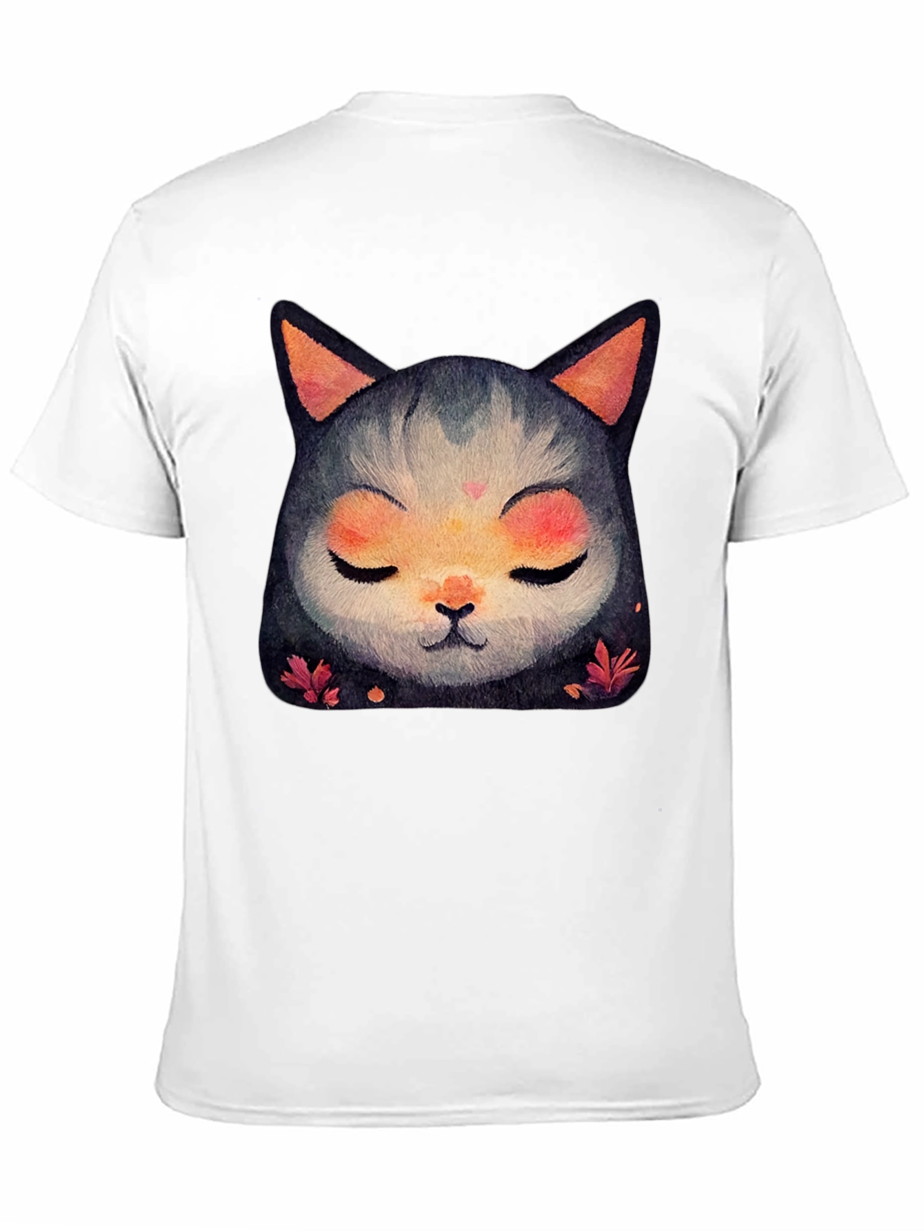 Cute Cat Graphic Tee - Unisex Soft Cotton T-Shirt