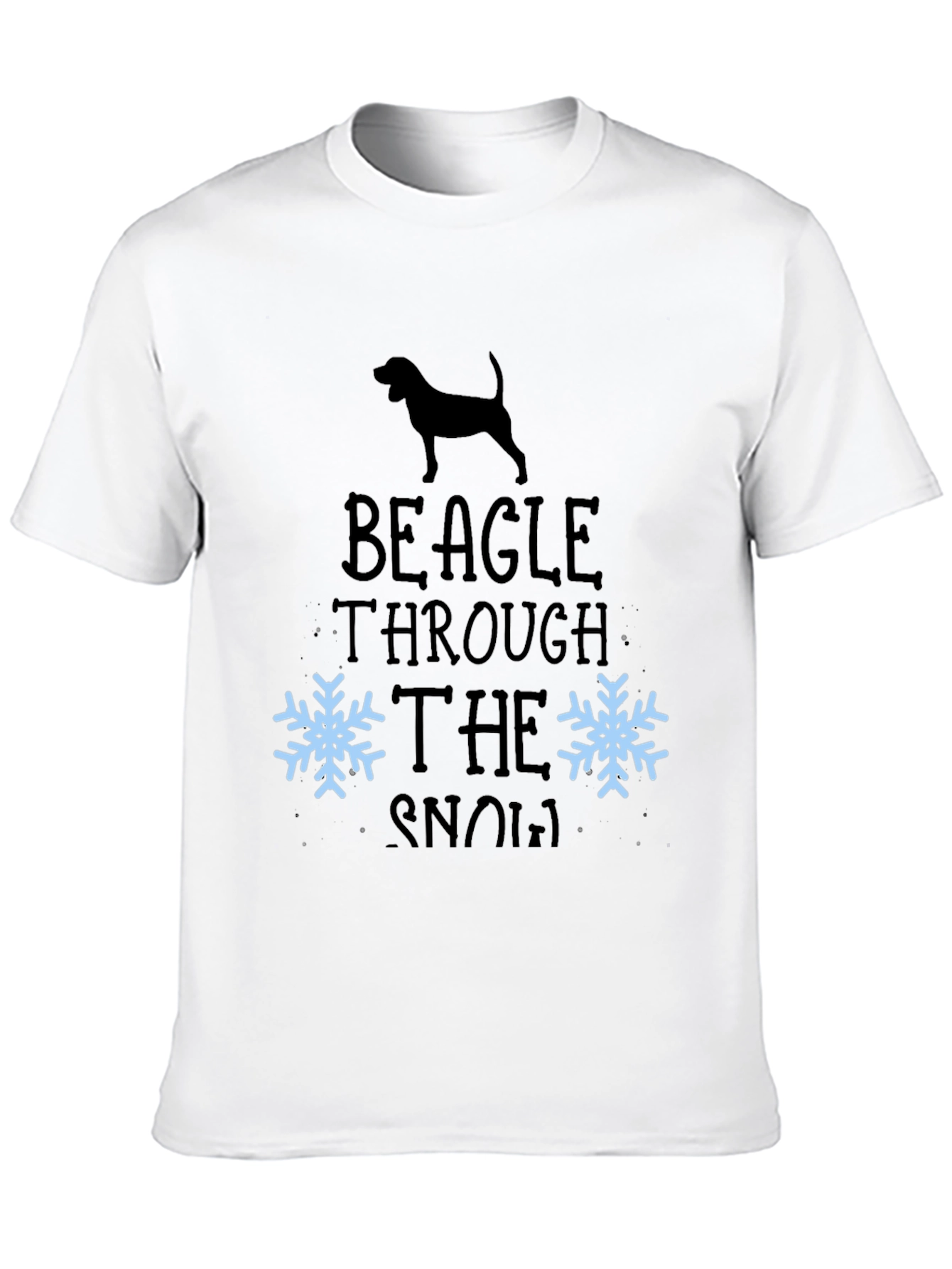 Beagle Through the Snow T-Shirt