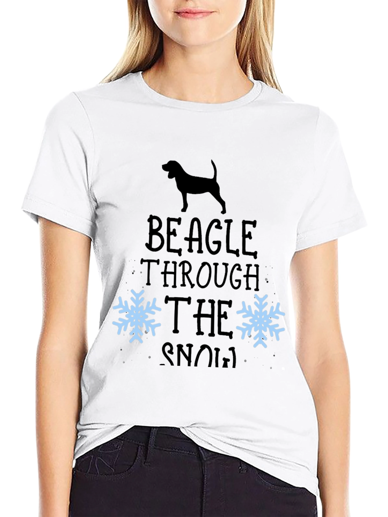 Beagle Through the Snow T-Shirt
