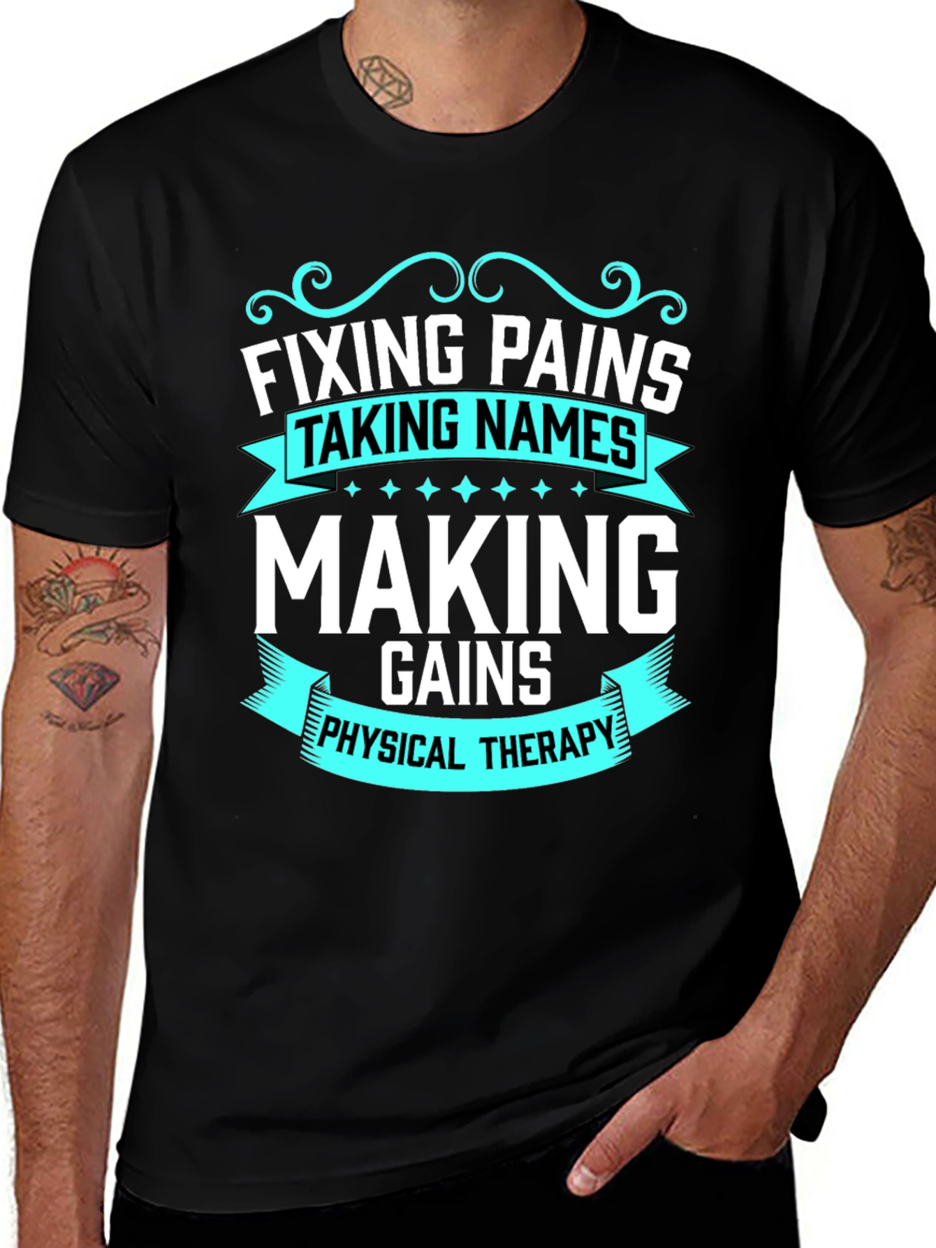 Fixing Pains Physical Therapy T-Shirt