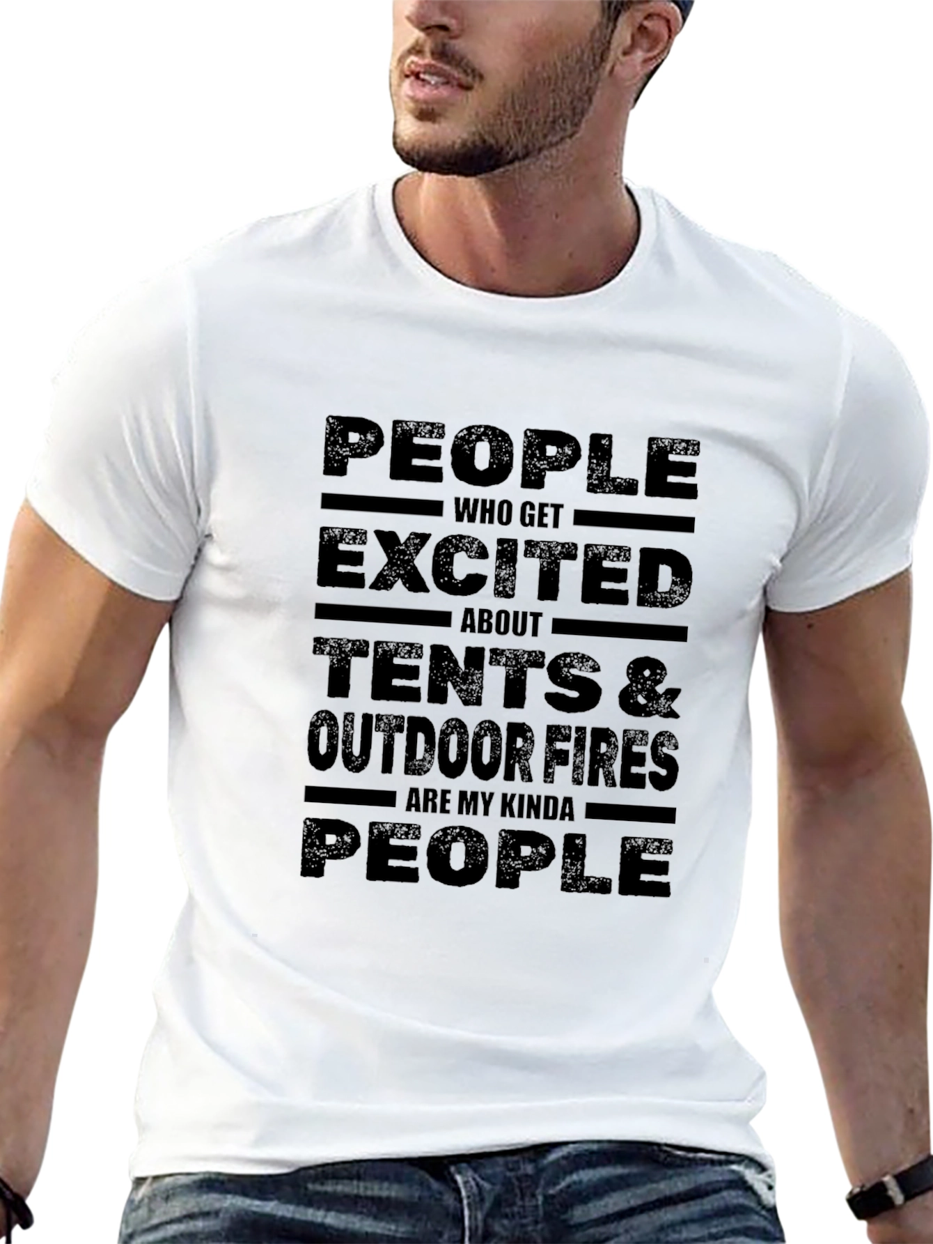 Excited About Tents & Fires T-Shirt