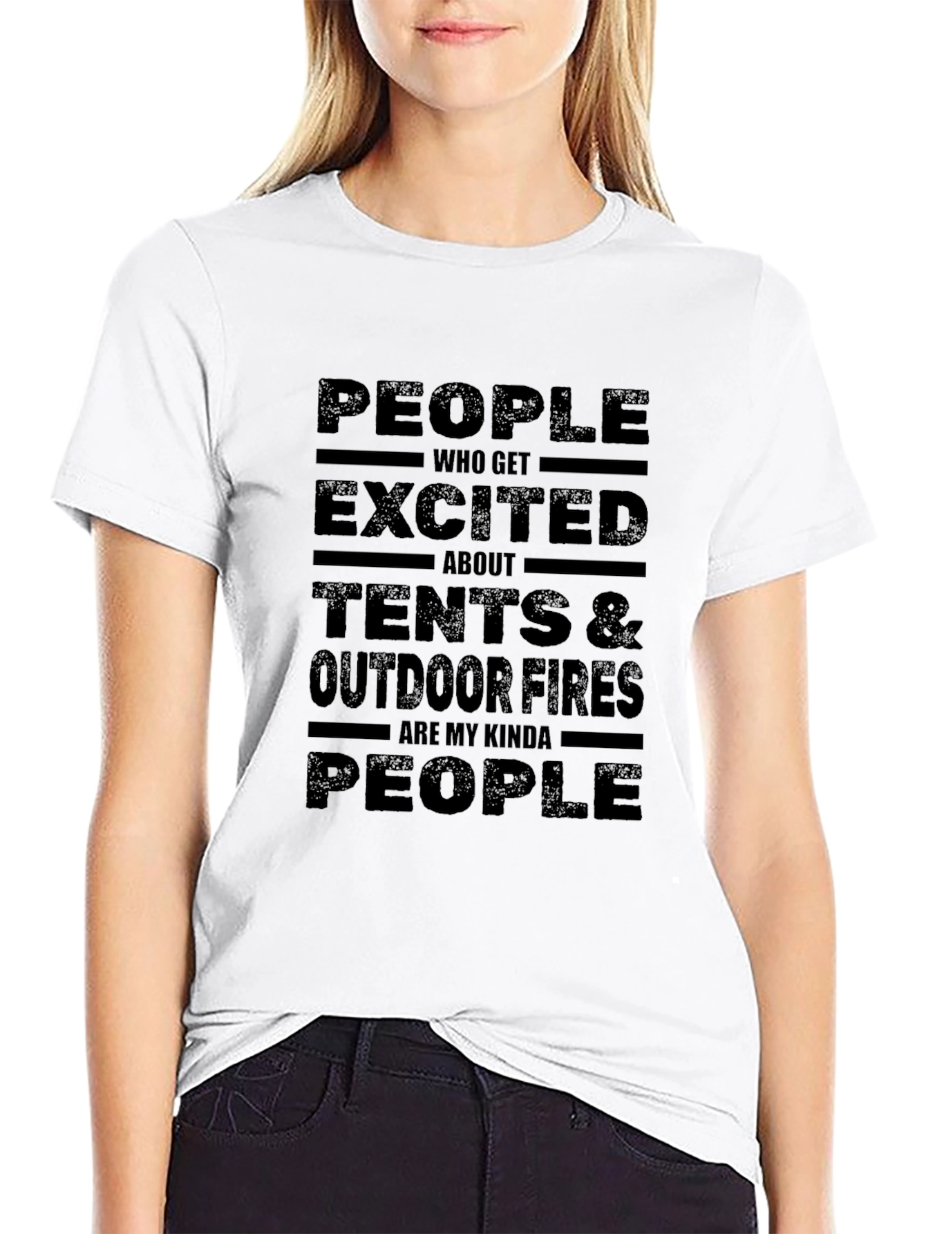 Excited About Tents & Fires T-Shirt