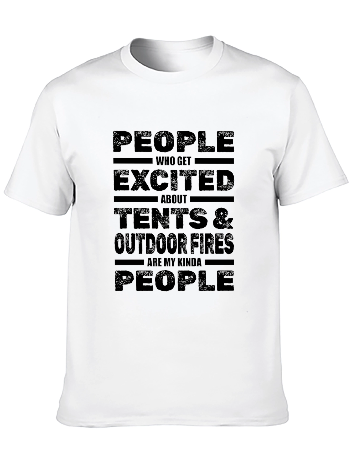 Excited About Tents & Fires T-Shirt