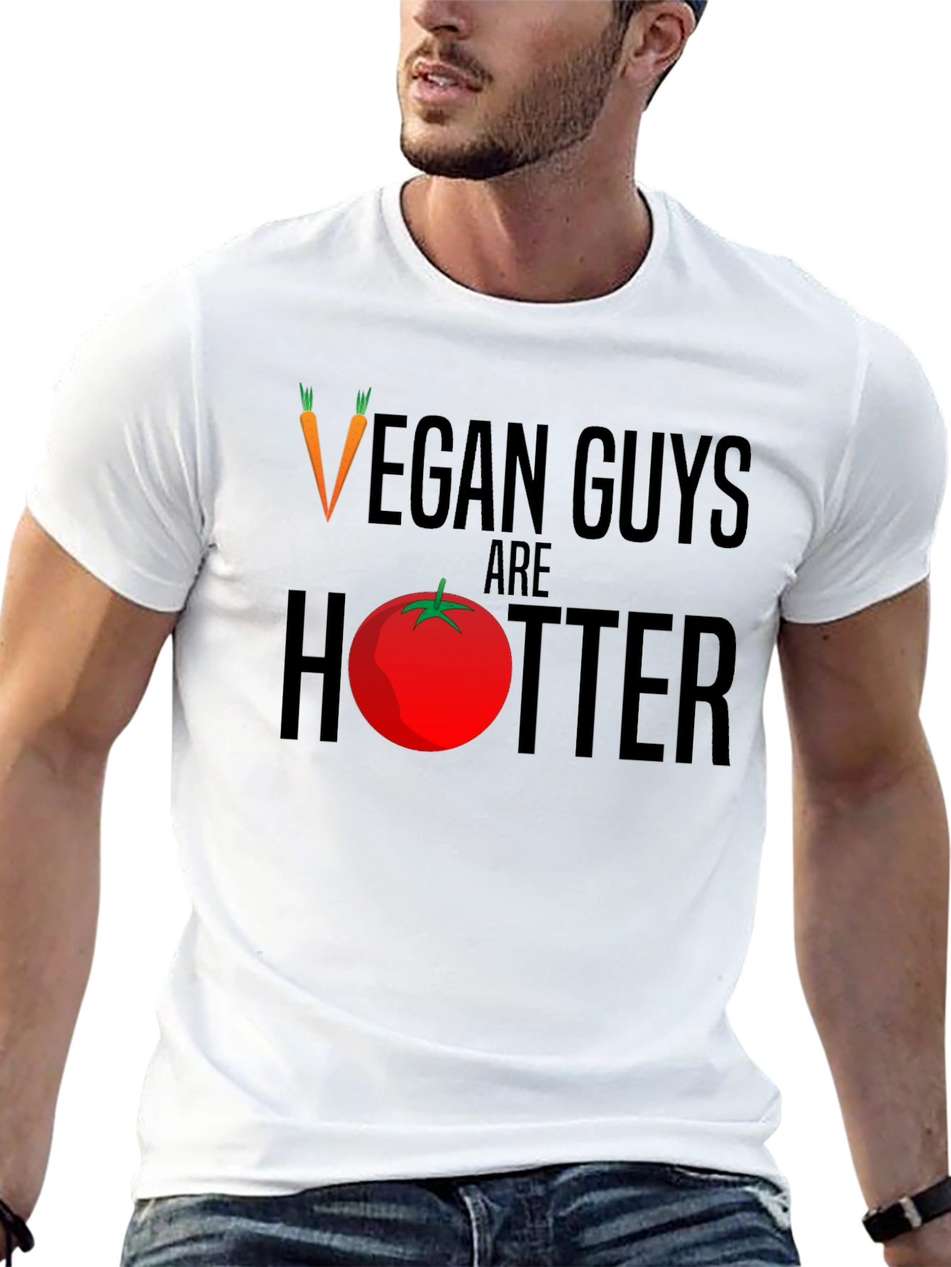 Vegan Guys Are Hotter T-Shirt