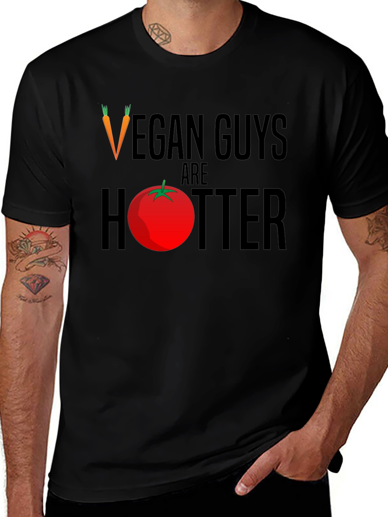 Vegan Guys Are Hotter T-Shirt