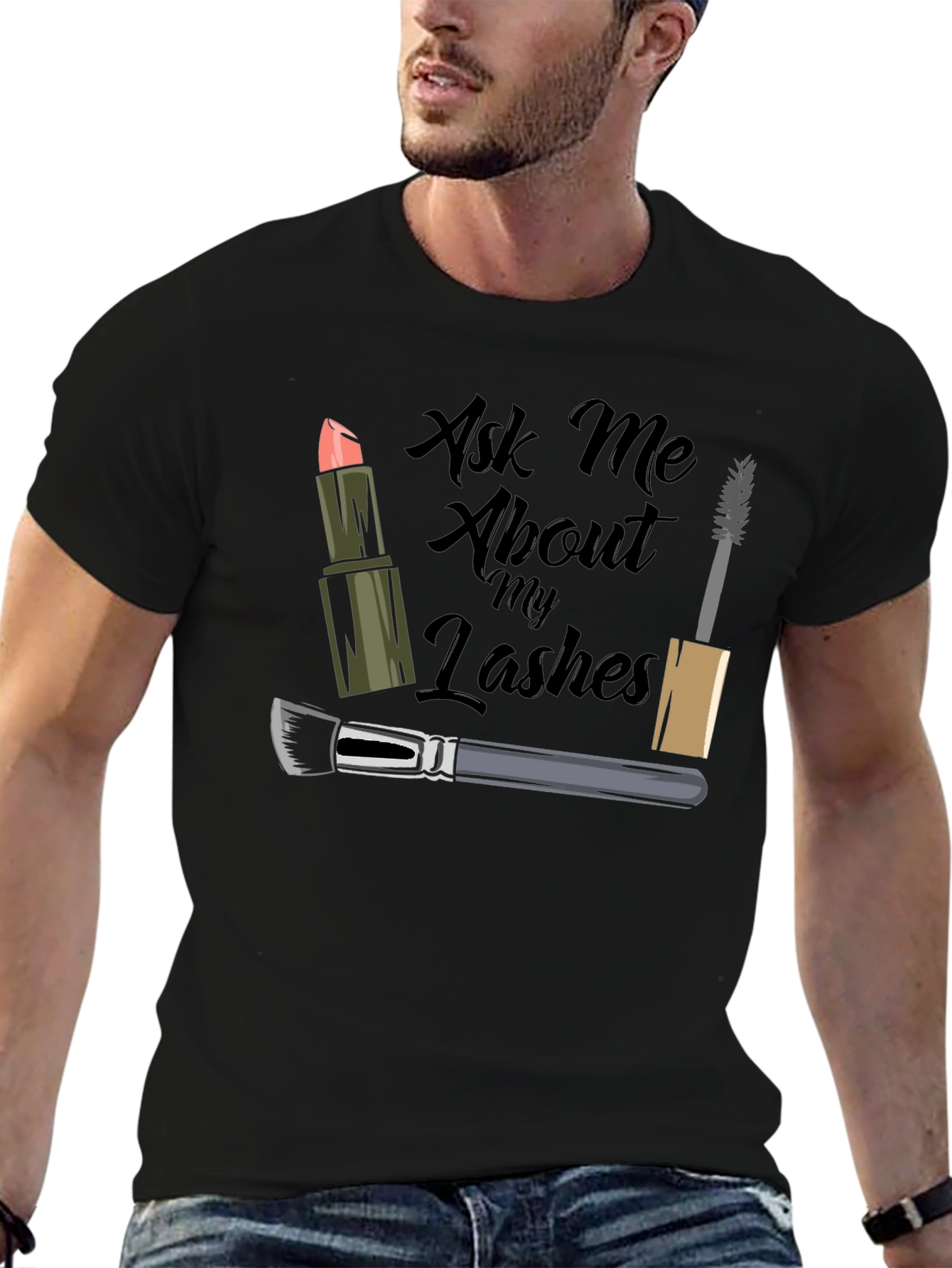 Ask Me About My Lashes T-Shirt