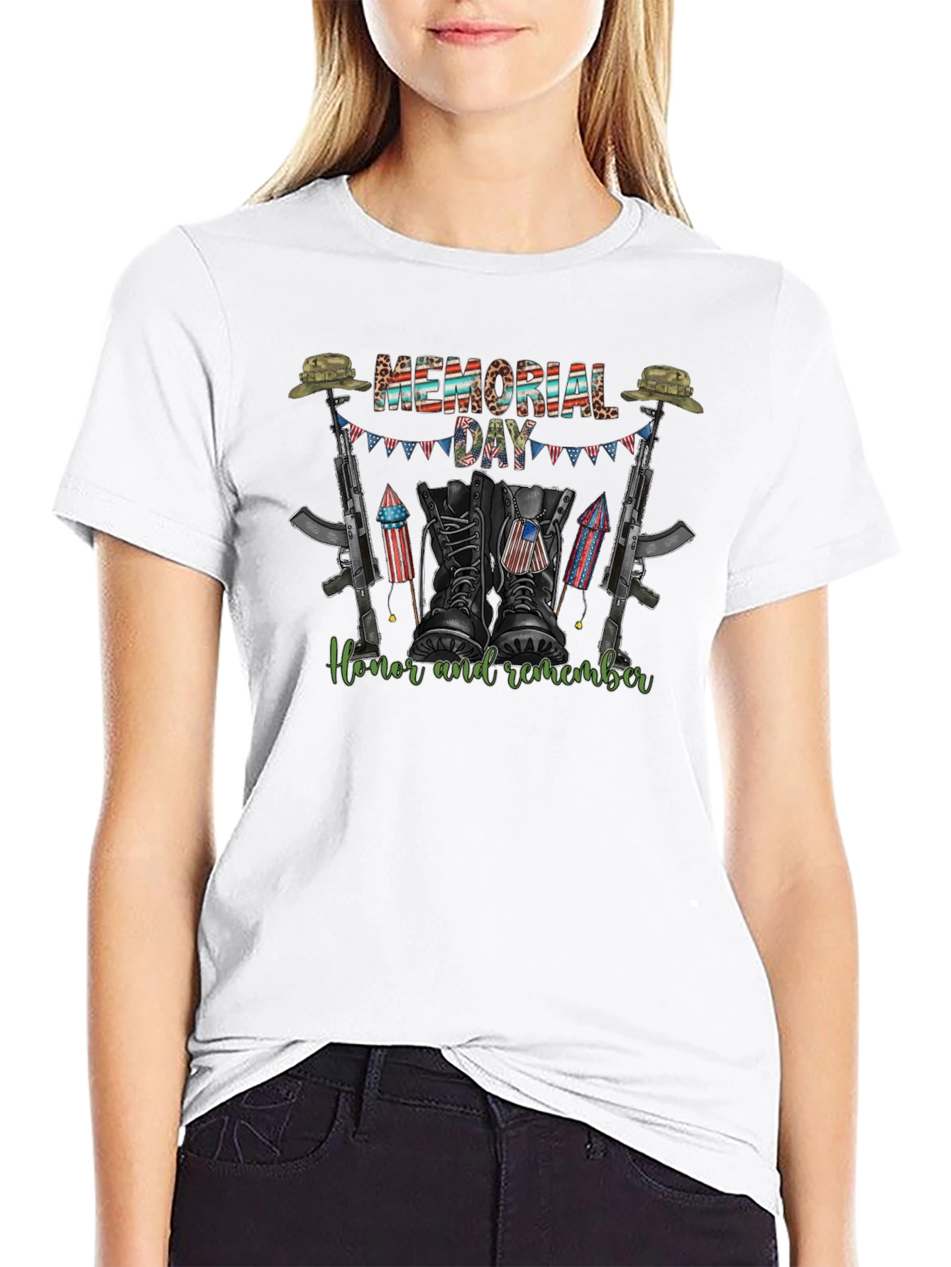 Memorial Day Honor Remember T-Shirt