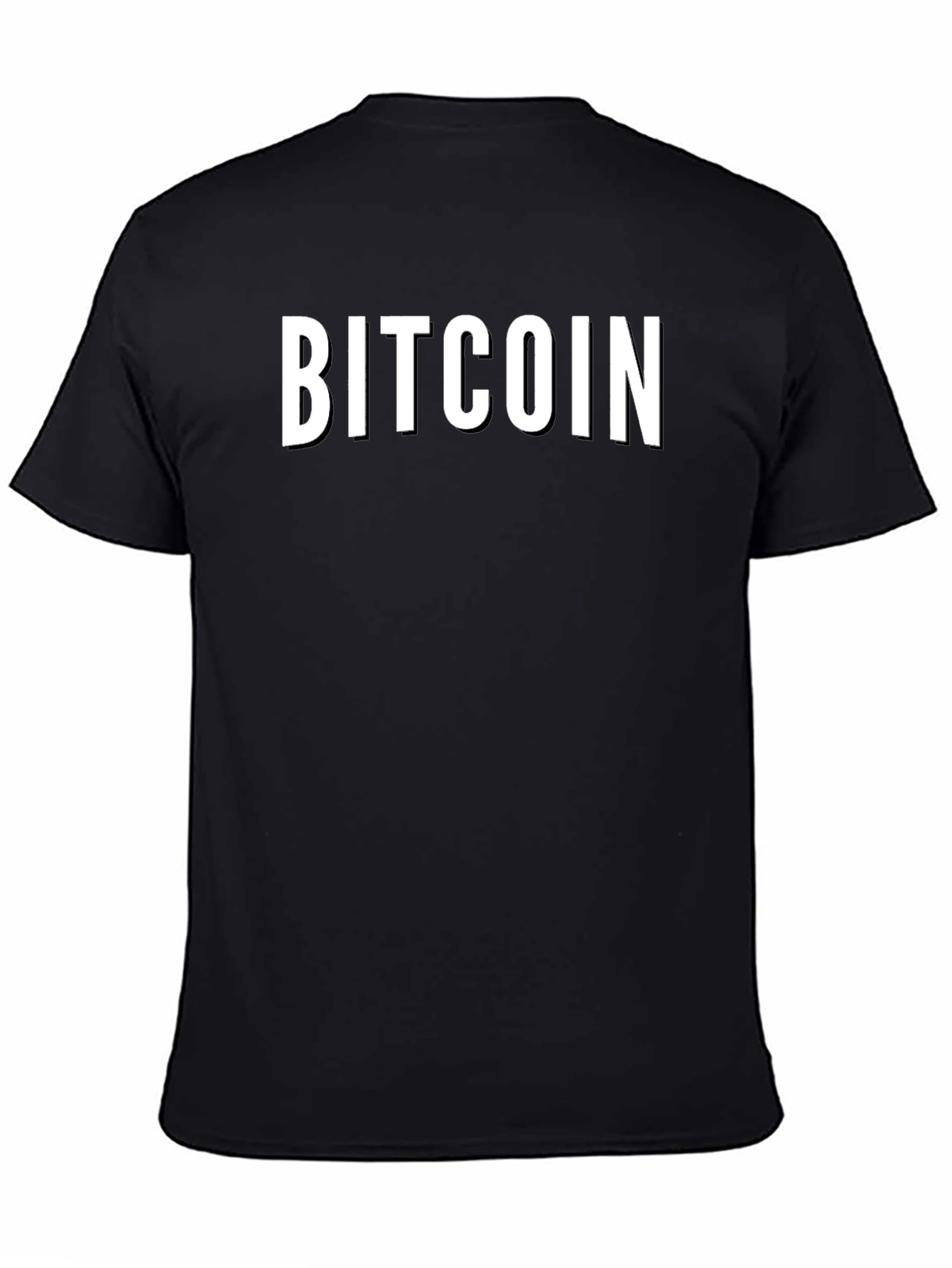 Bitcoin Black Tee - Crypto Enthusiast Apparel
