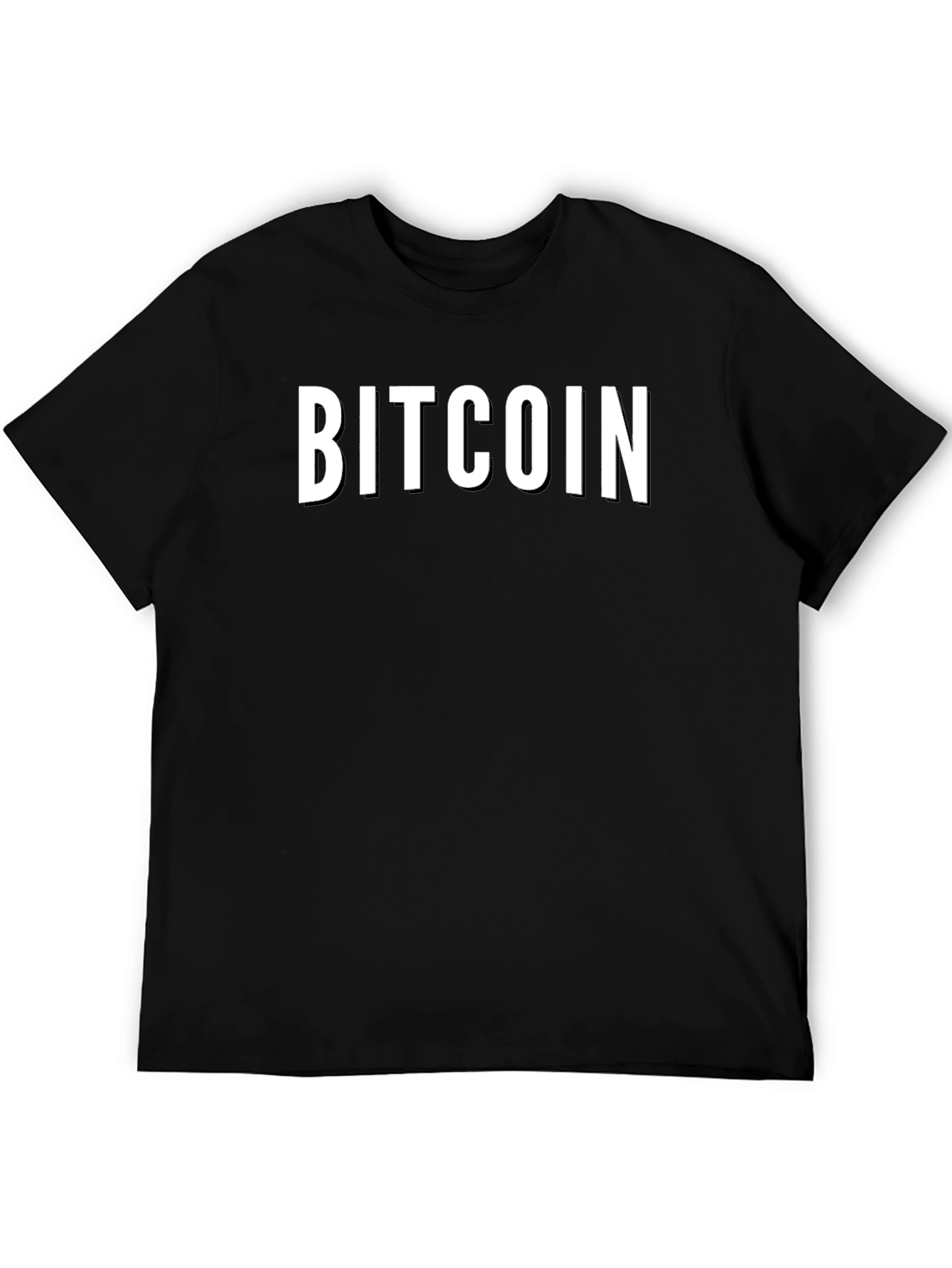 Bitcoin Black Tee - Crypto Enthusiast Apparel