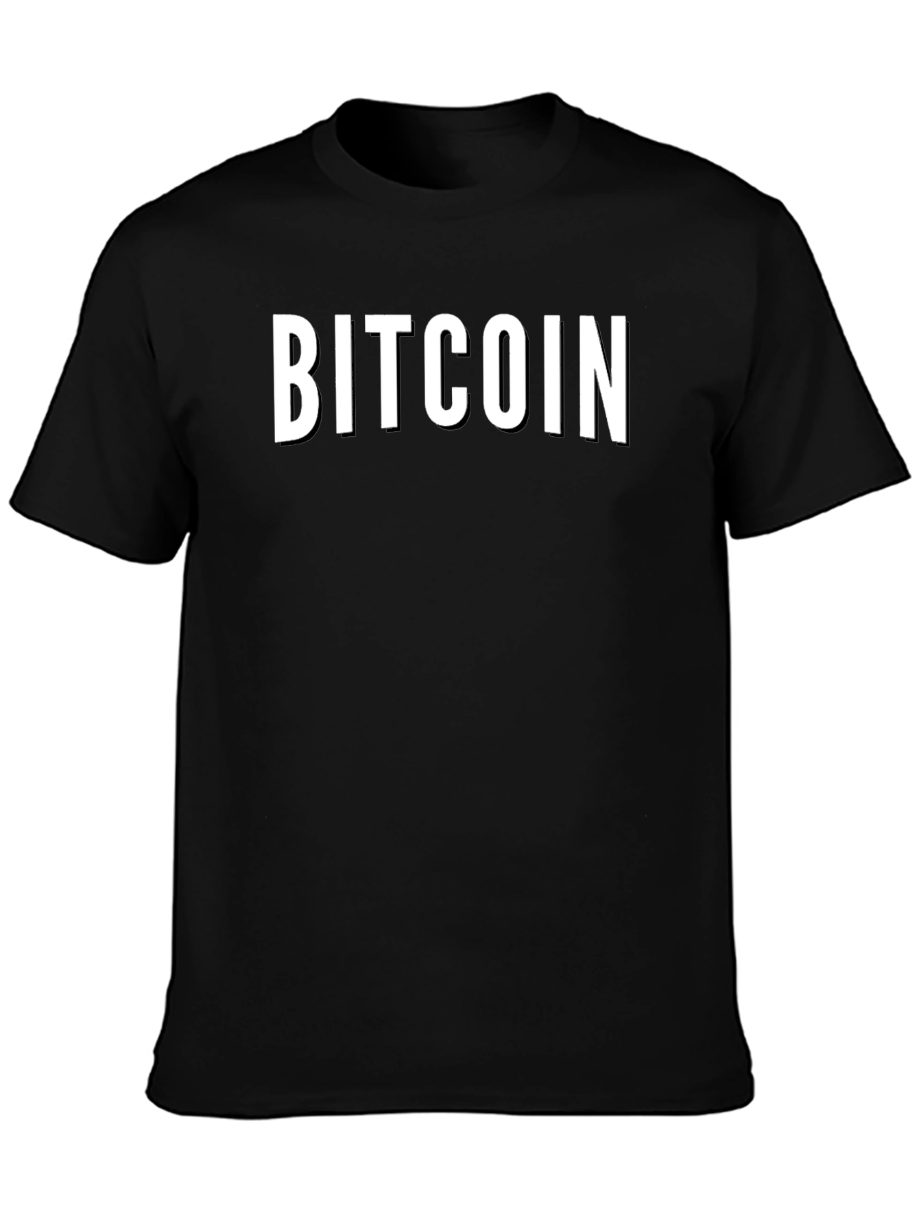 Bitcoin Black Tee - Crypto Enthusiast Apparel